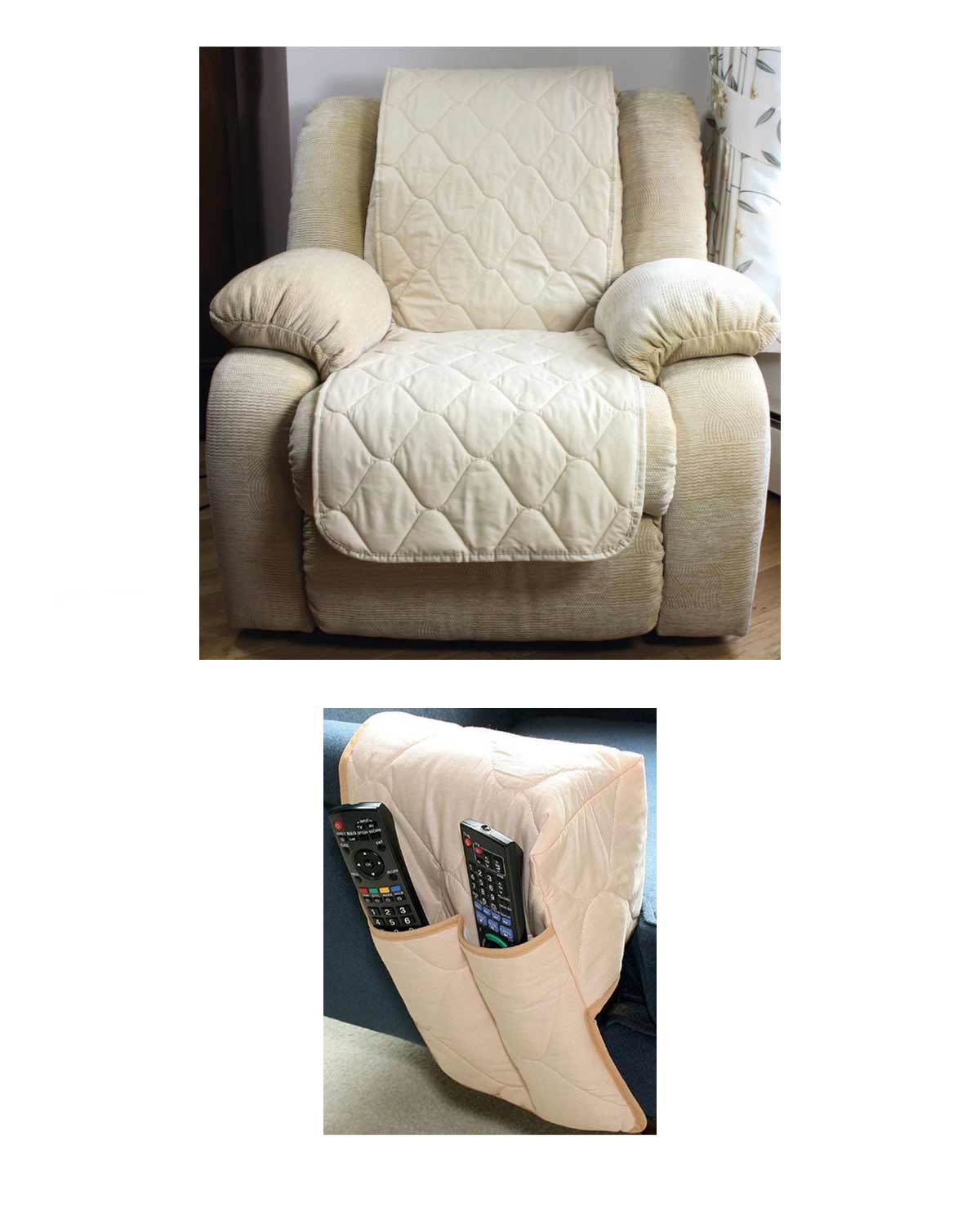Quilted Armchair Protectors
