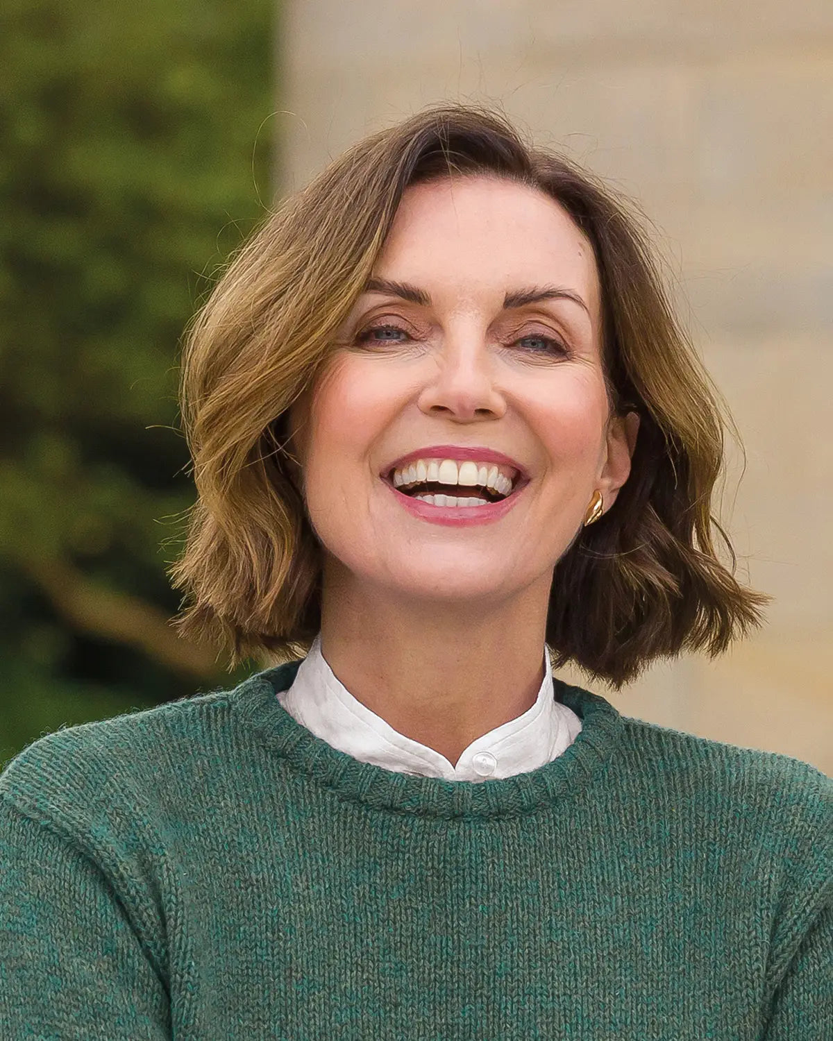 Ladies’ Pure Shetland Wool Crew Neck Jumper – Holly