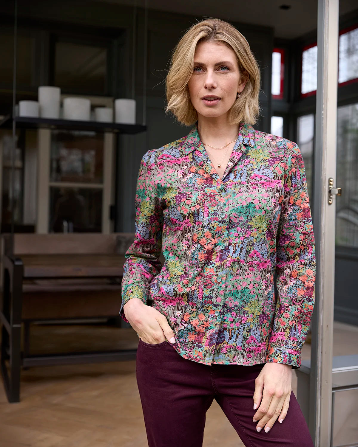 Diana Tana Lawn® Long Sleeve Blouse