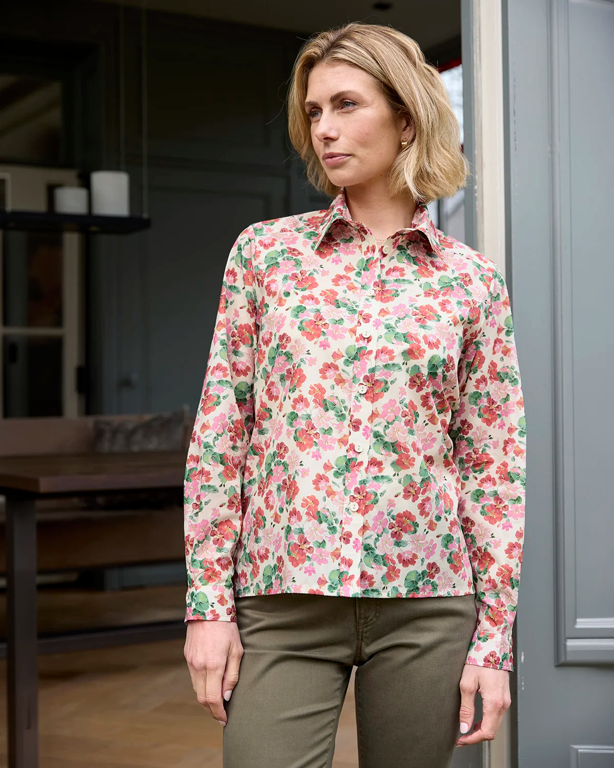Annette Tana Lawn® Long Sleeve Blouse