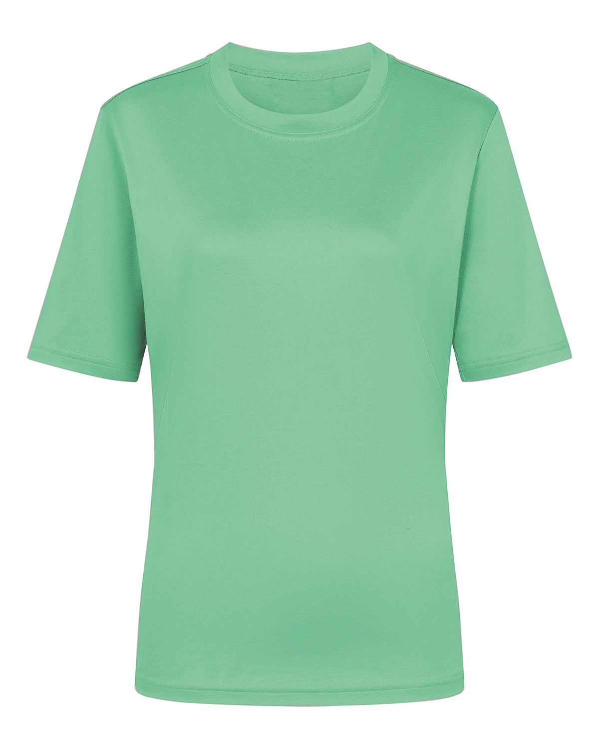Ladies’ Silky Cotton Crew Neck Top – Spearmint