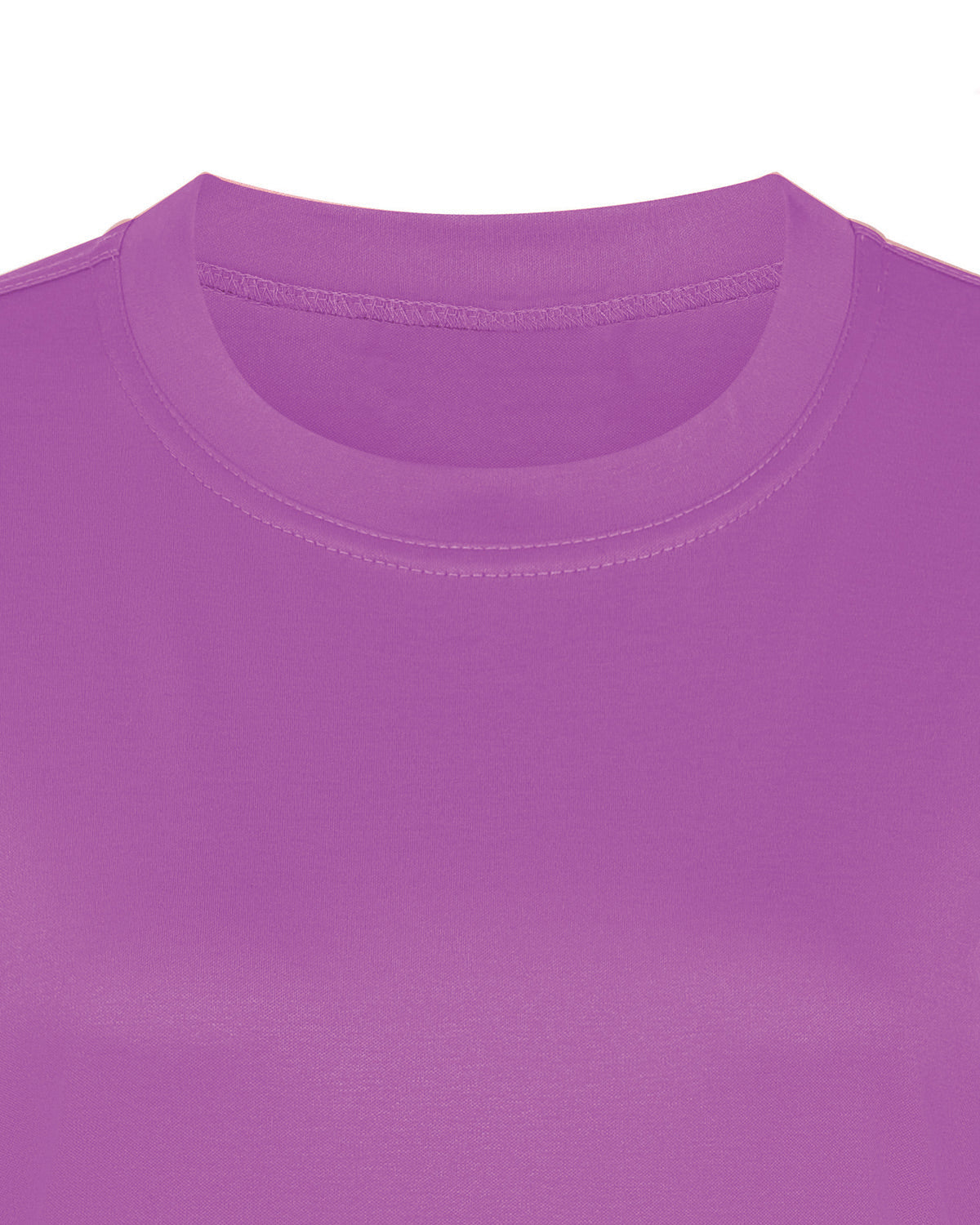 Ladies’ Silky Cotton Crew Neck Top – Viola