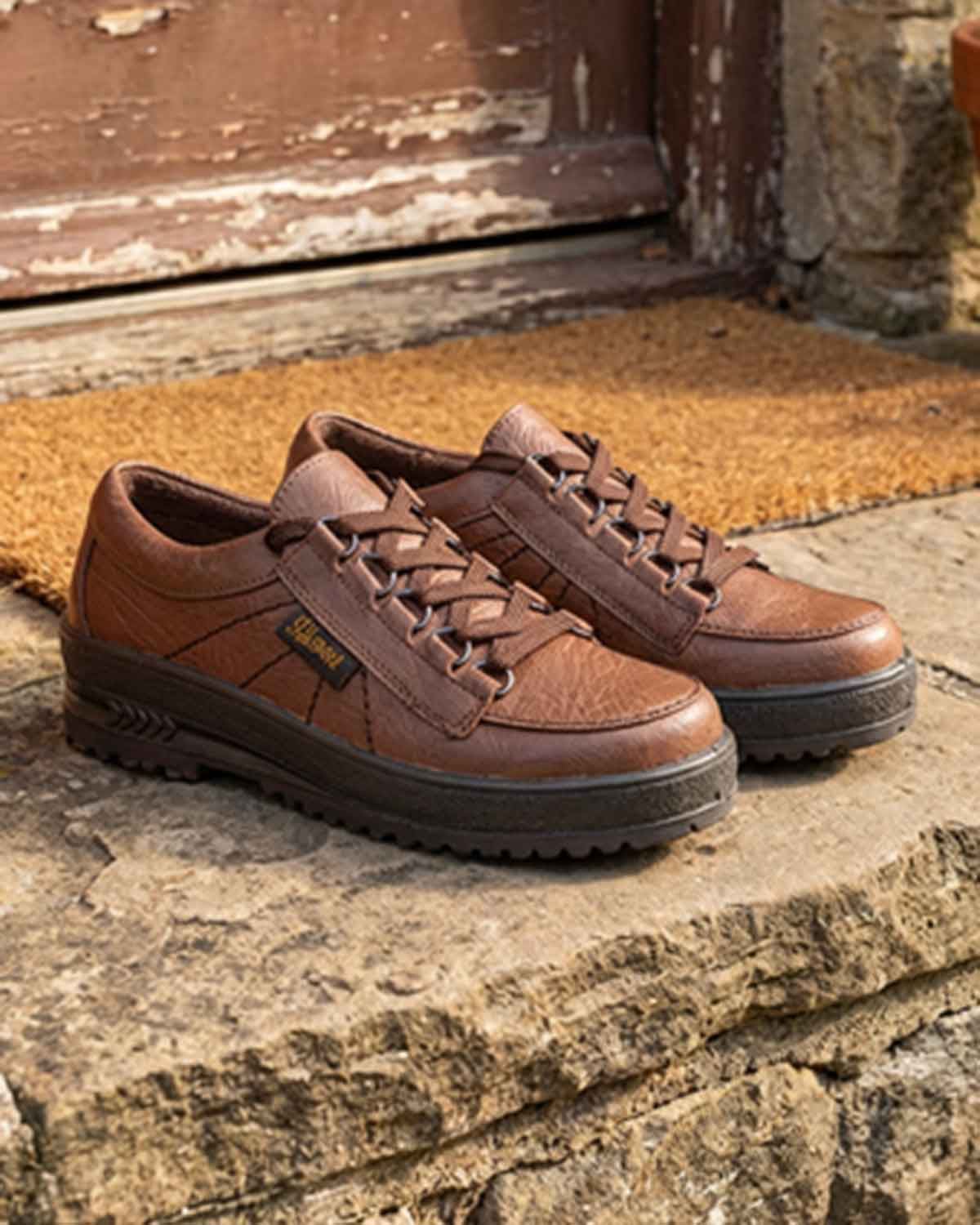 Grisport Walking Shoe - Brown - Country Collection