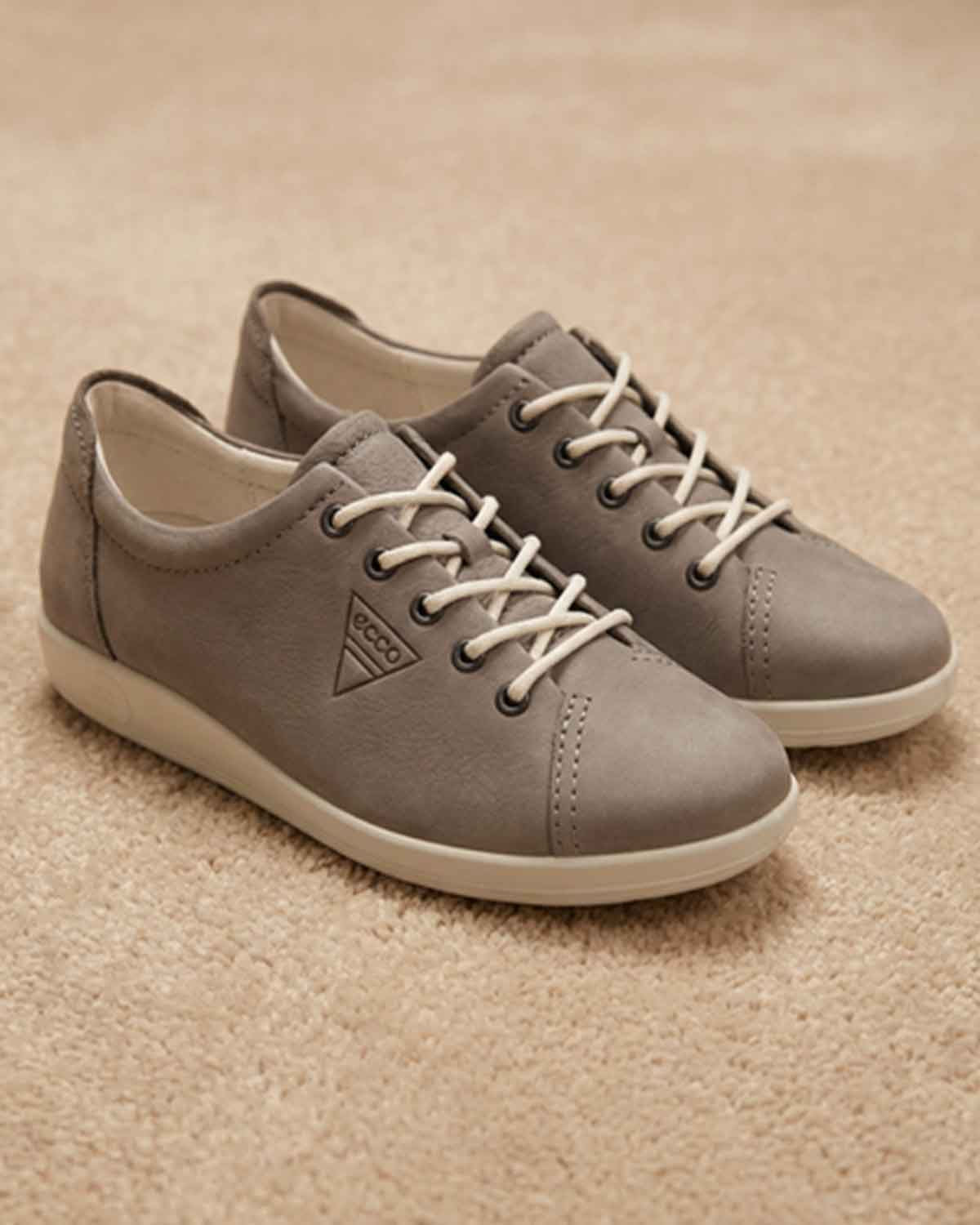 Ecco Also Soft Shoe - Warm Grey - Country Collection