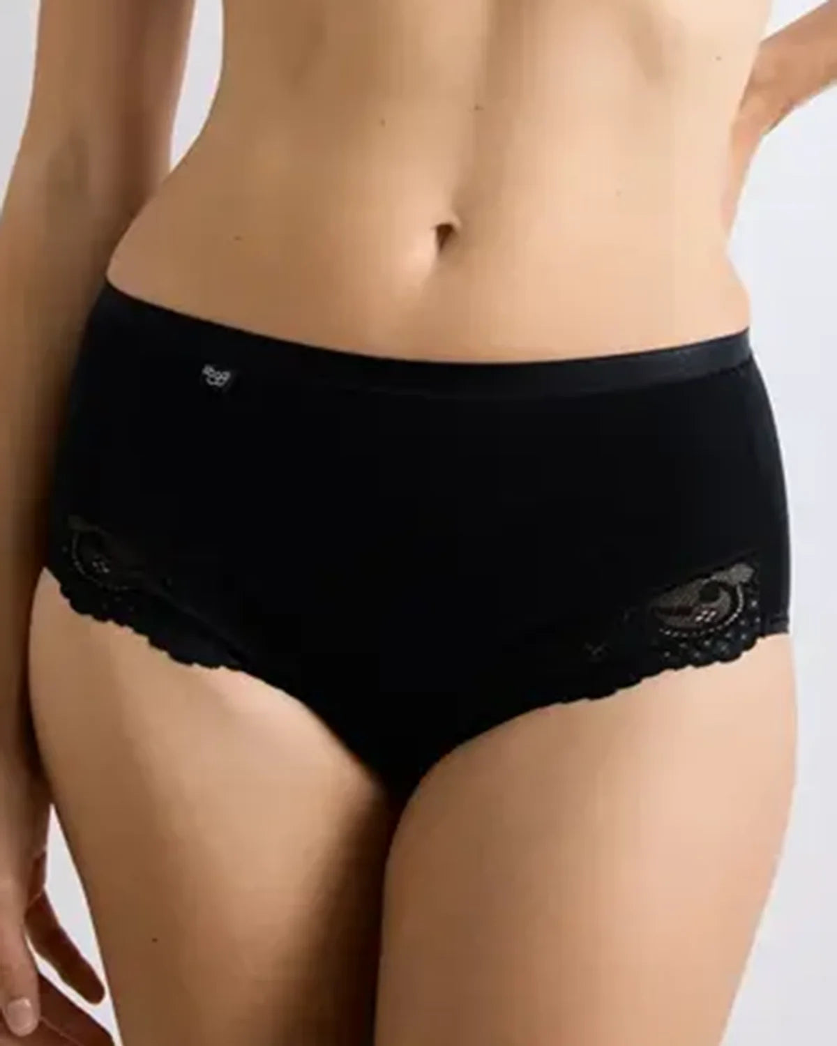 Sloggi Romance Lace Brief – Black