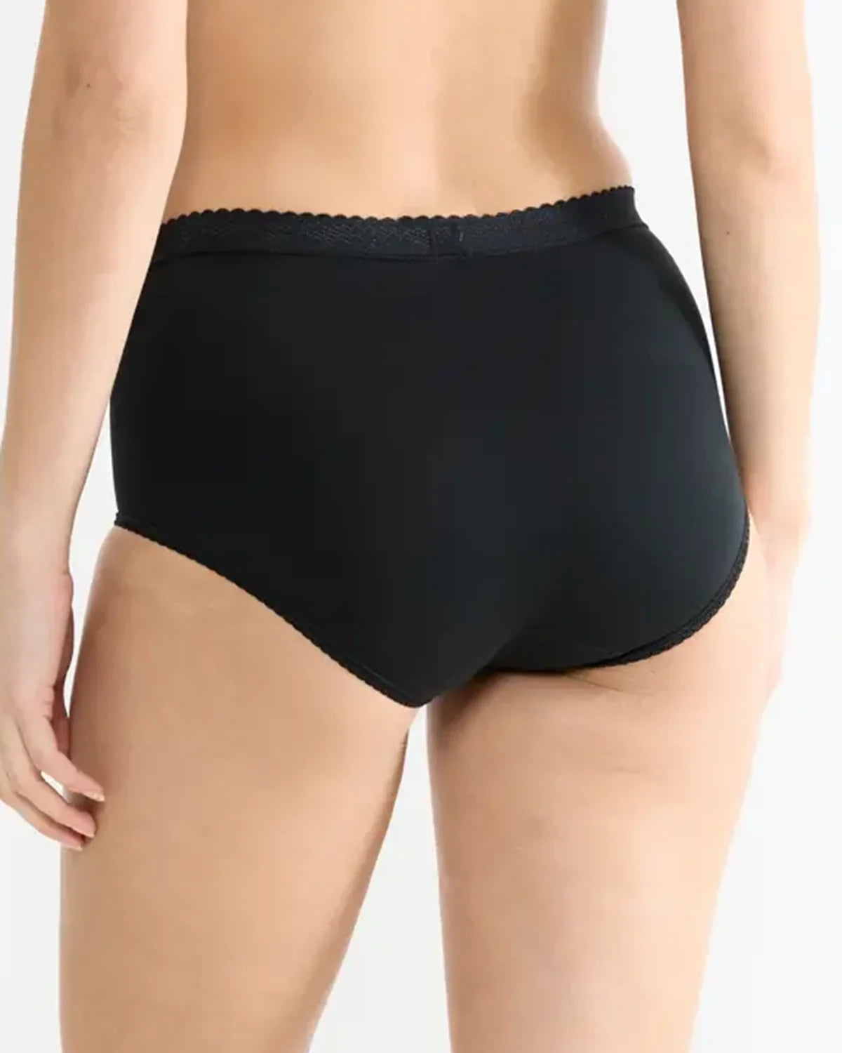 Sloggi Maxi Control Cotton Briefs 2 Pack – Black