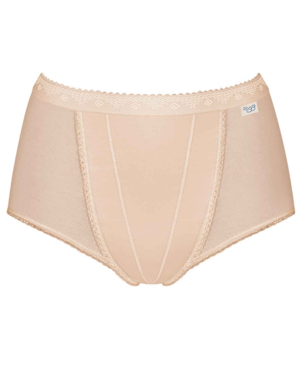 Sloggi Maxi Control Brief - Beige - Country Collection