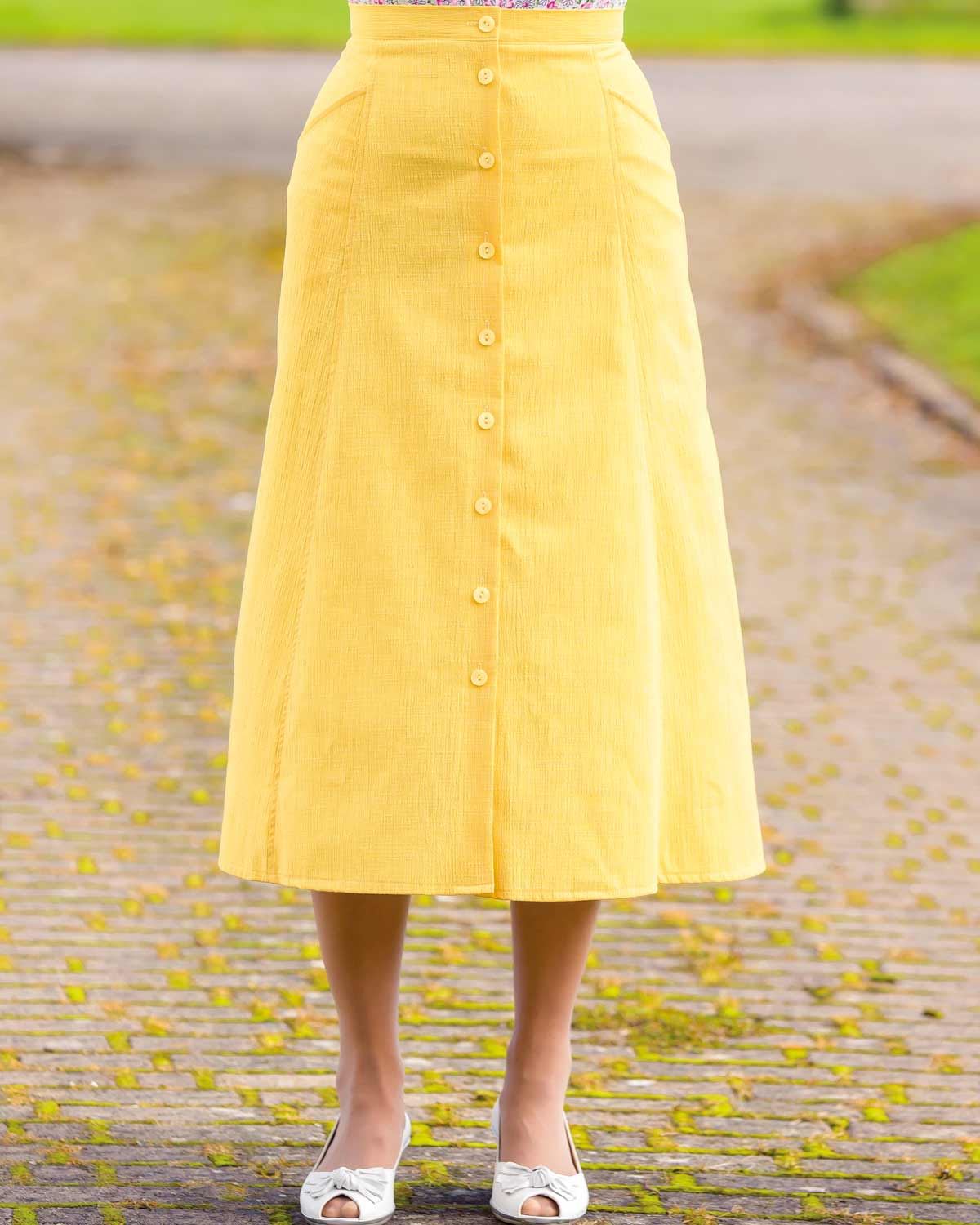 Polly Skirt - Daffodil - Country Collection