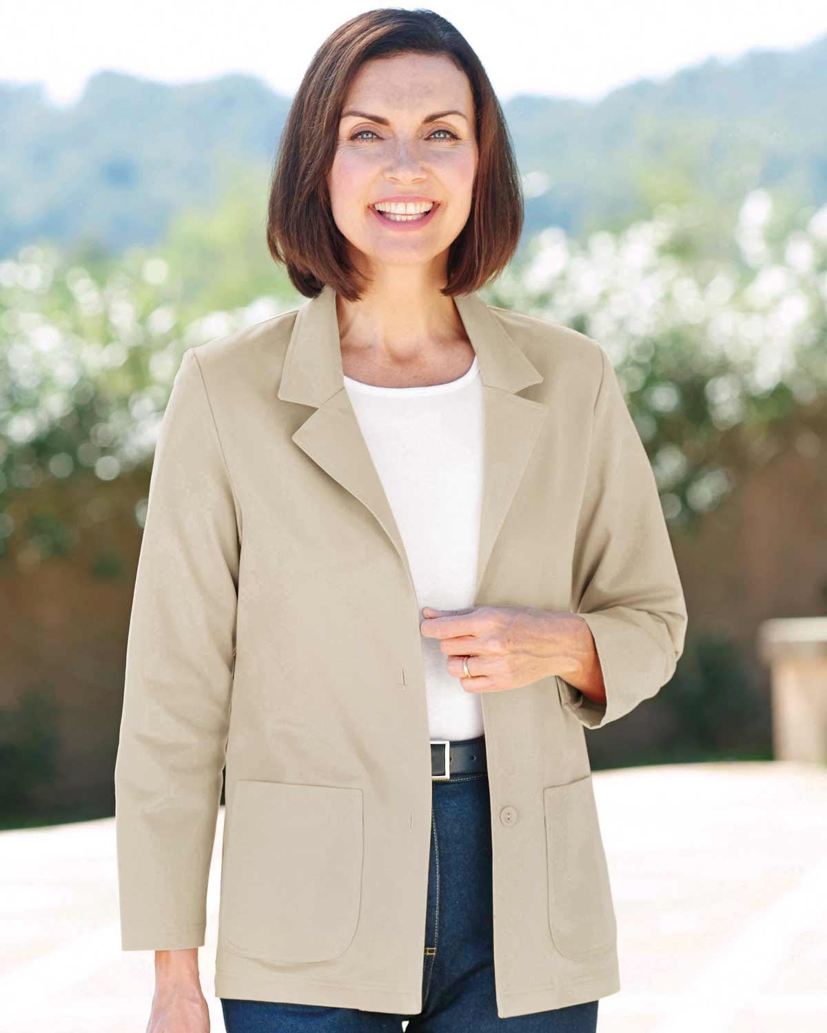 Chino Jacket - Beige - Country Collection