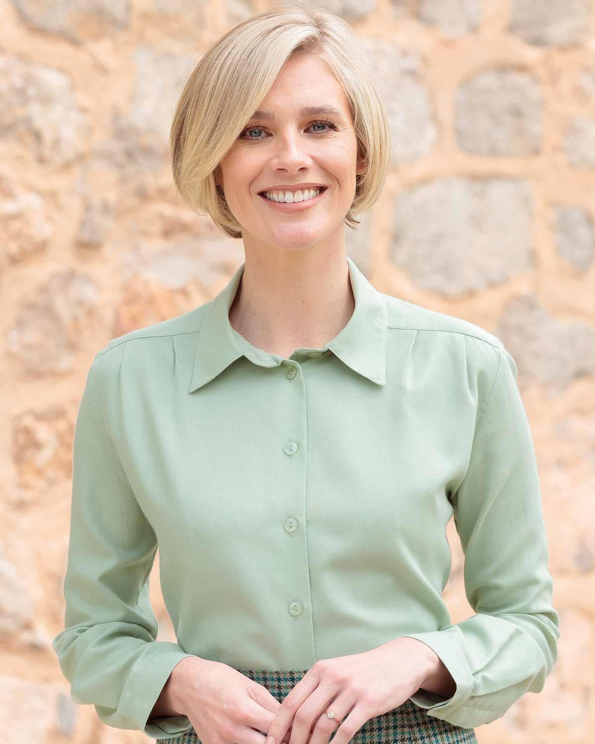 Soft Handle Blouses - Sage - Country Collection