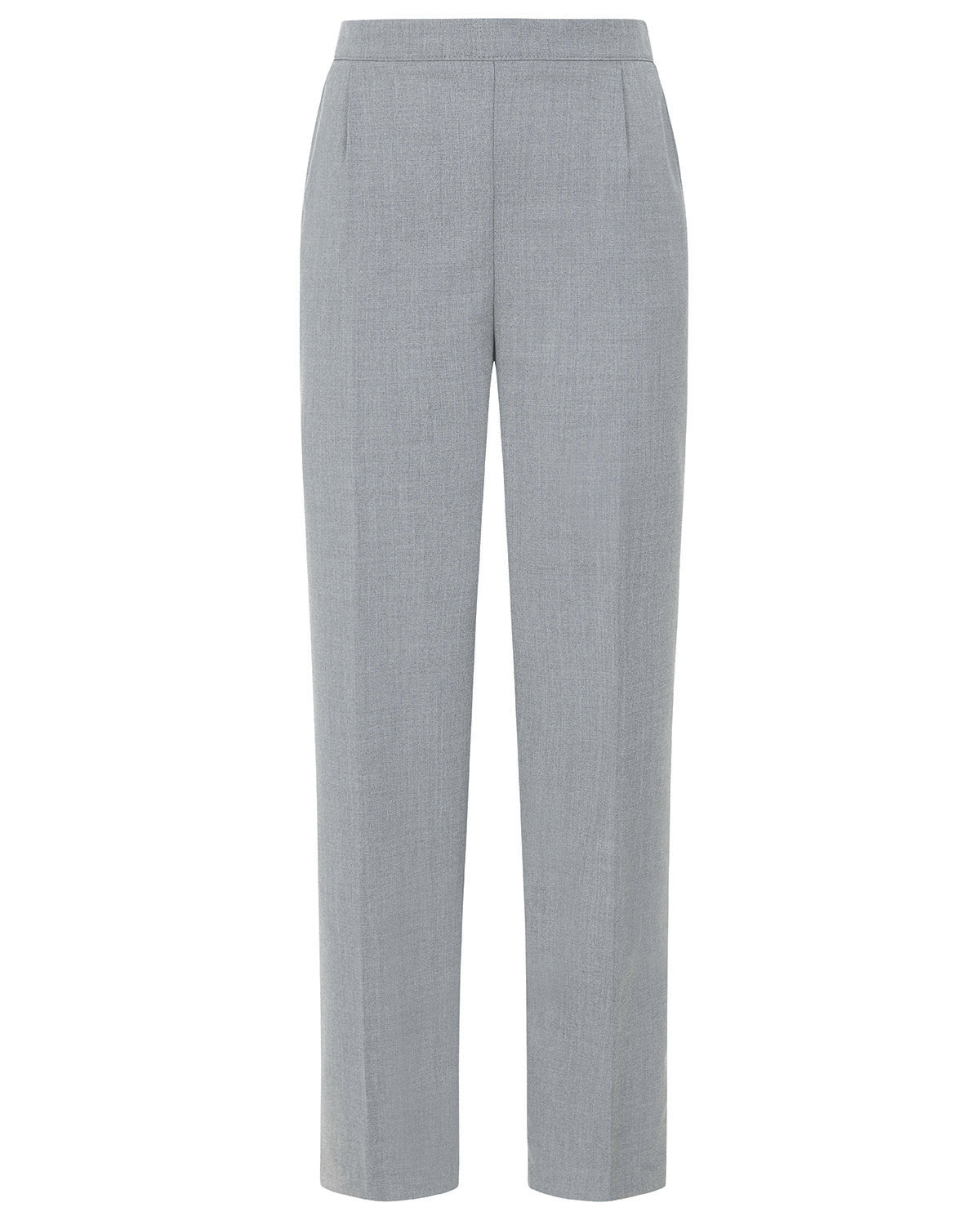 Ladies’ Sandown Wool Blend Pull-On Trousers – Pearl