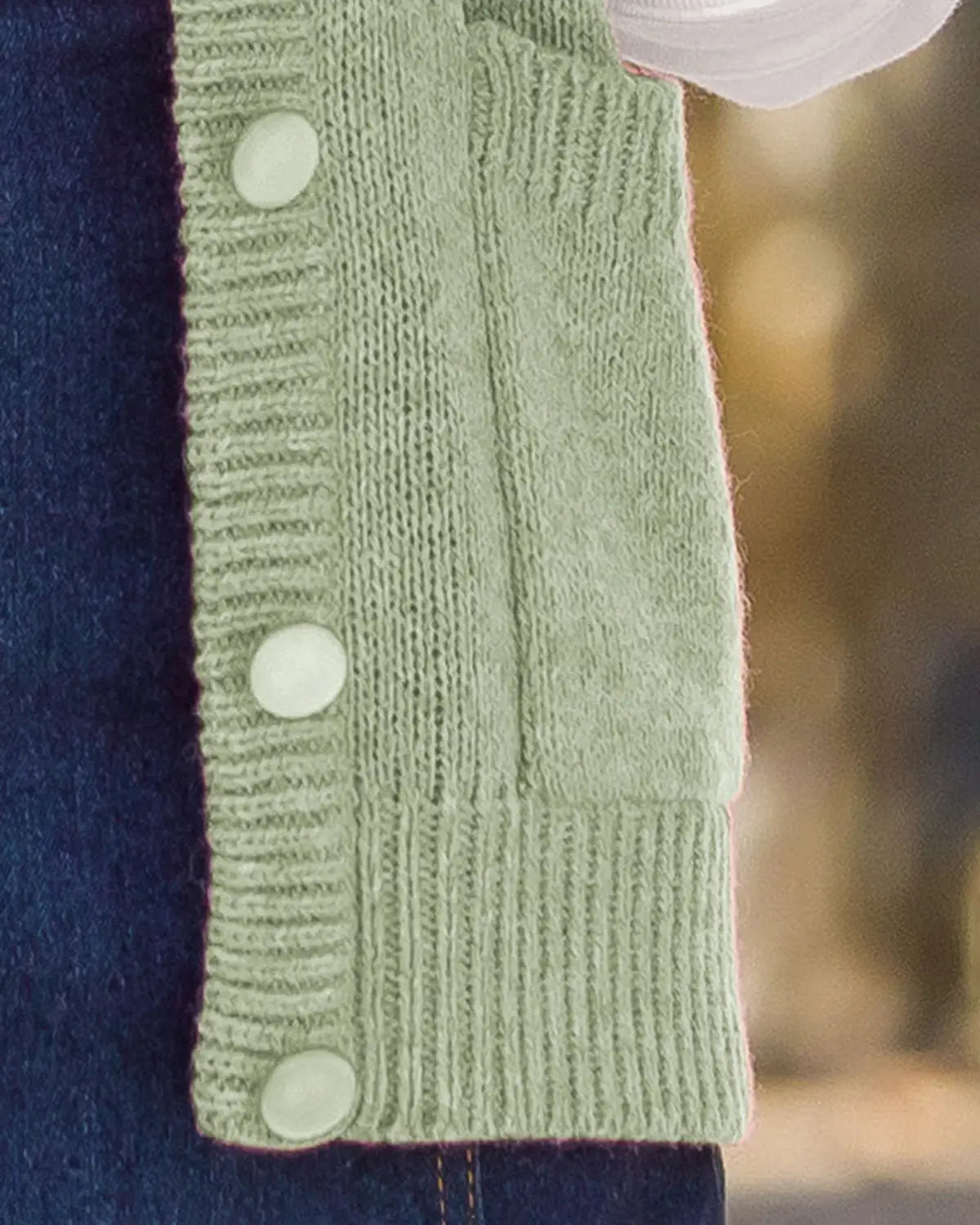 Ladies’ Pure Shetland Wool Waistcoat – Willow