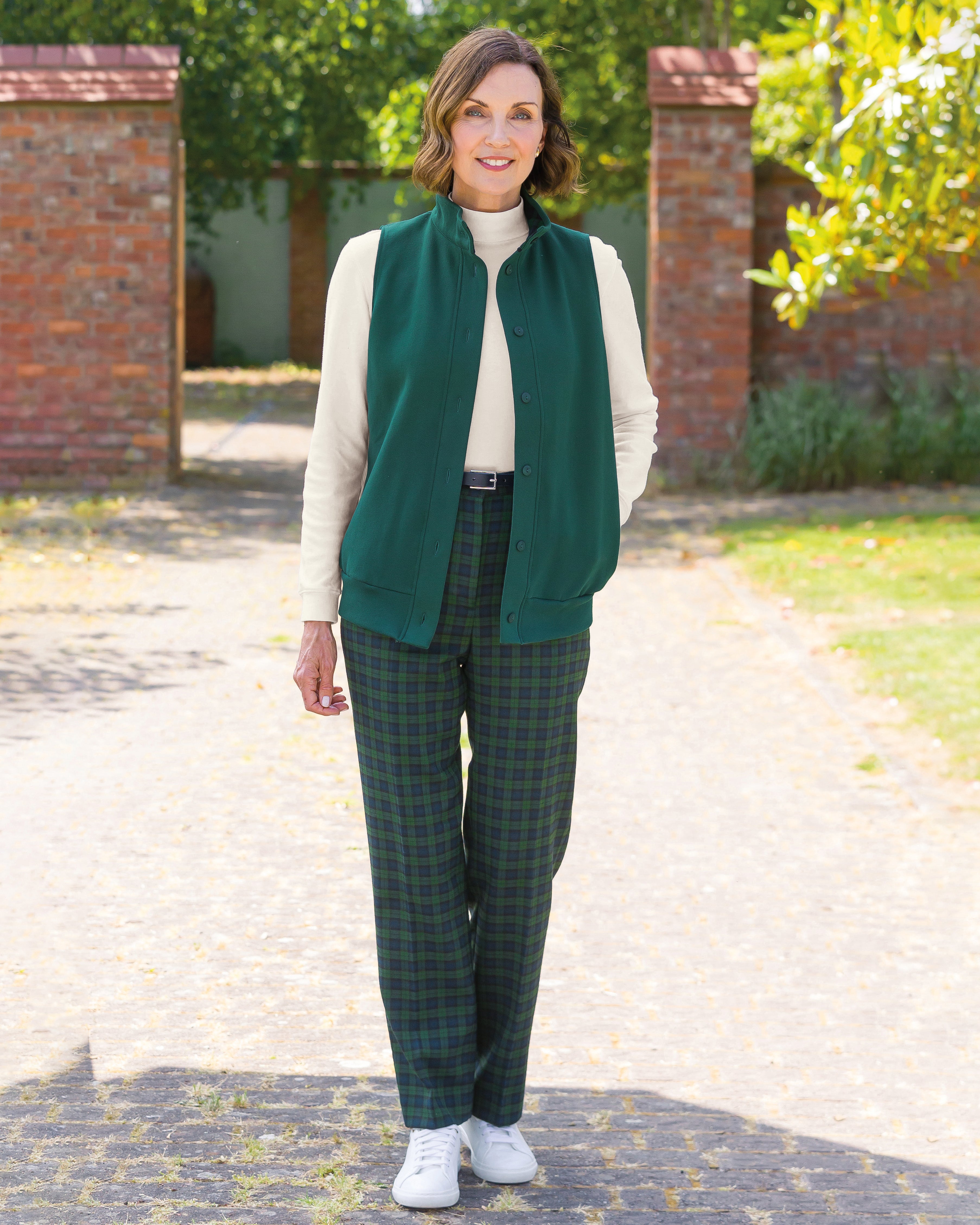 Blackwatch Double Layer Trousers - Navy/Green
