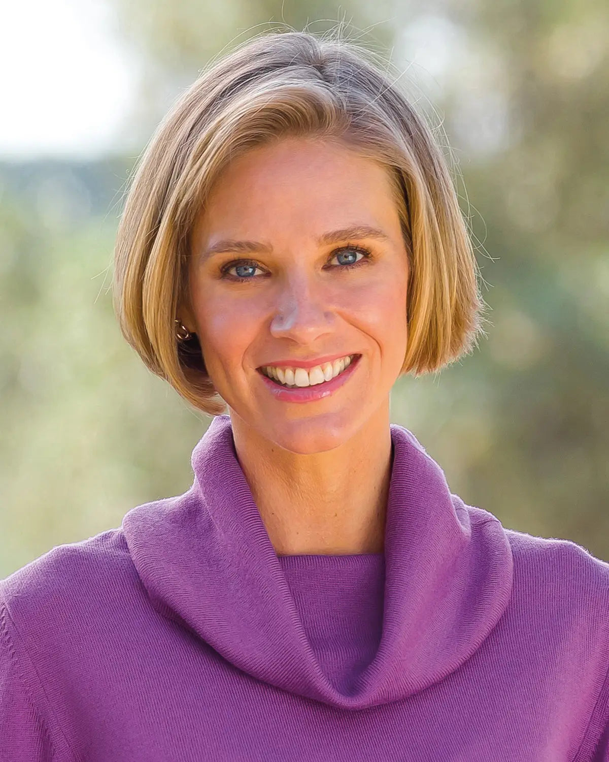 Ladies’ Pure Merino Wool Cowl Neck Jumper – Viola