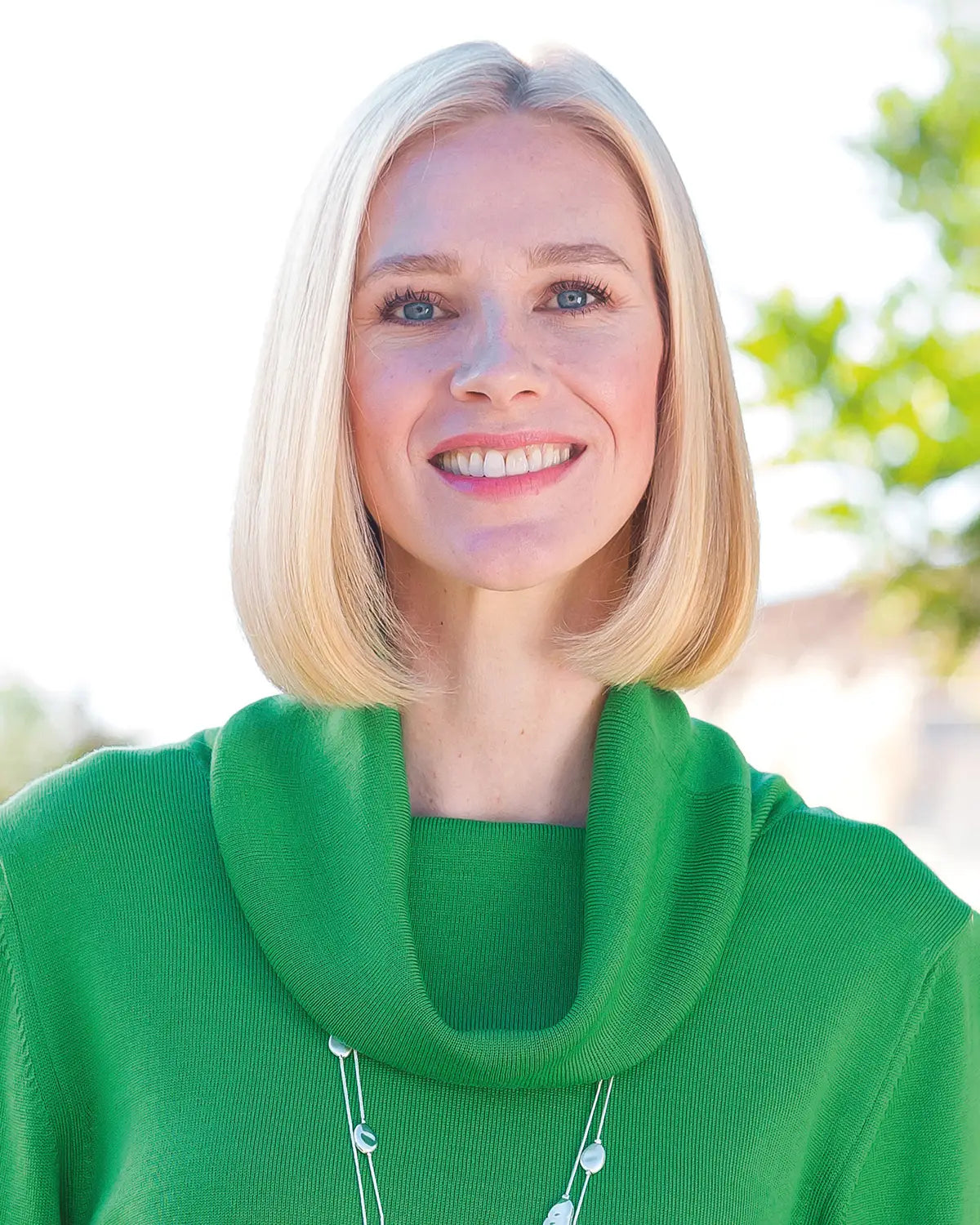 Ladies’ Pure Merino Wool Cowl Neck Jumper – Watercress