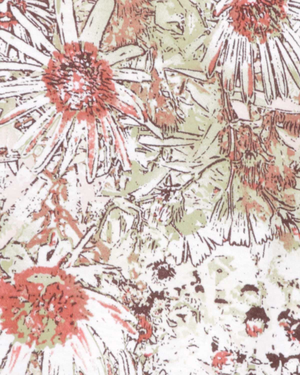Theresa Floral Silky Cotton Blouson Top  - Image 3 - Country Collection