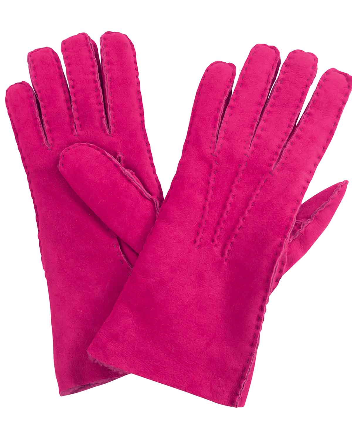 Lambskin Gloves - Pink