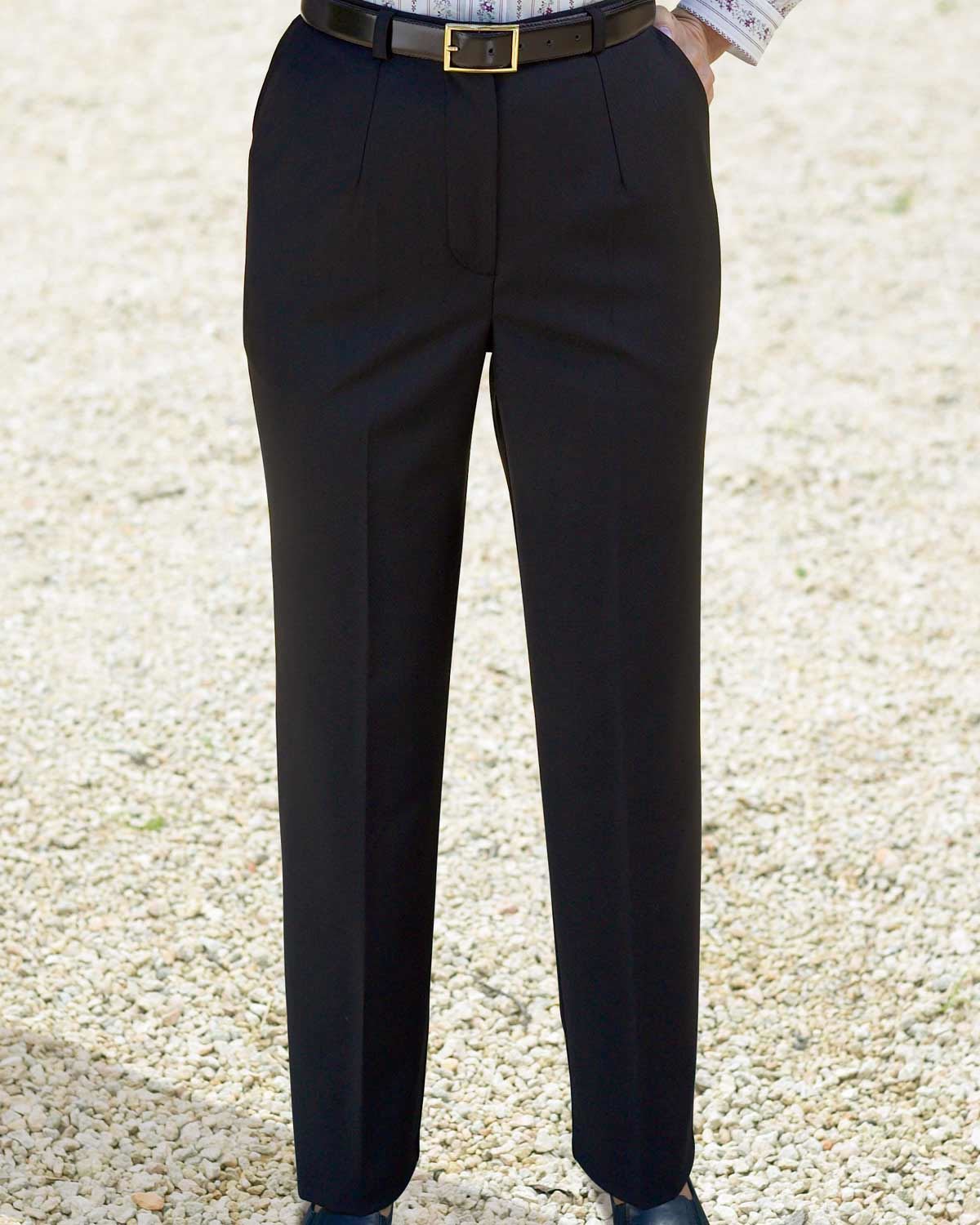 Sandown Trousers  Ladies - Black - Country Collection