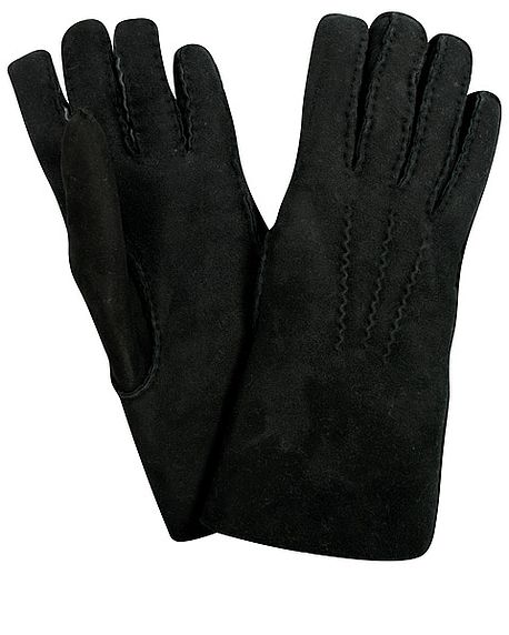Lambskin Gloves - Black - Country Collection