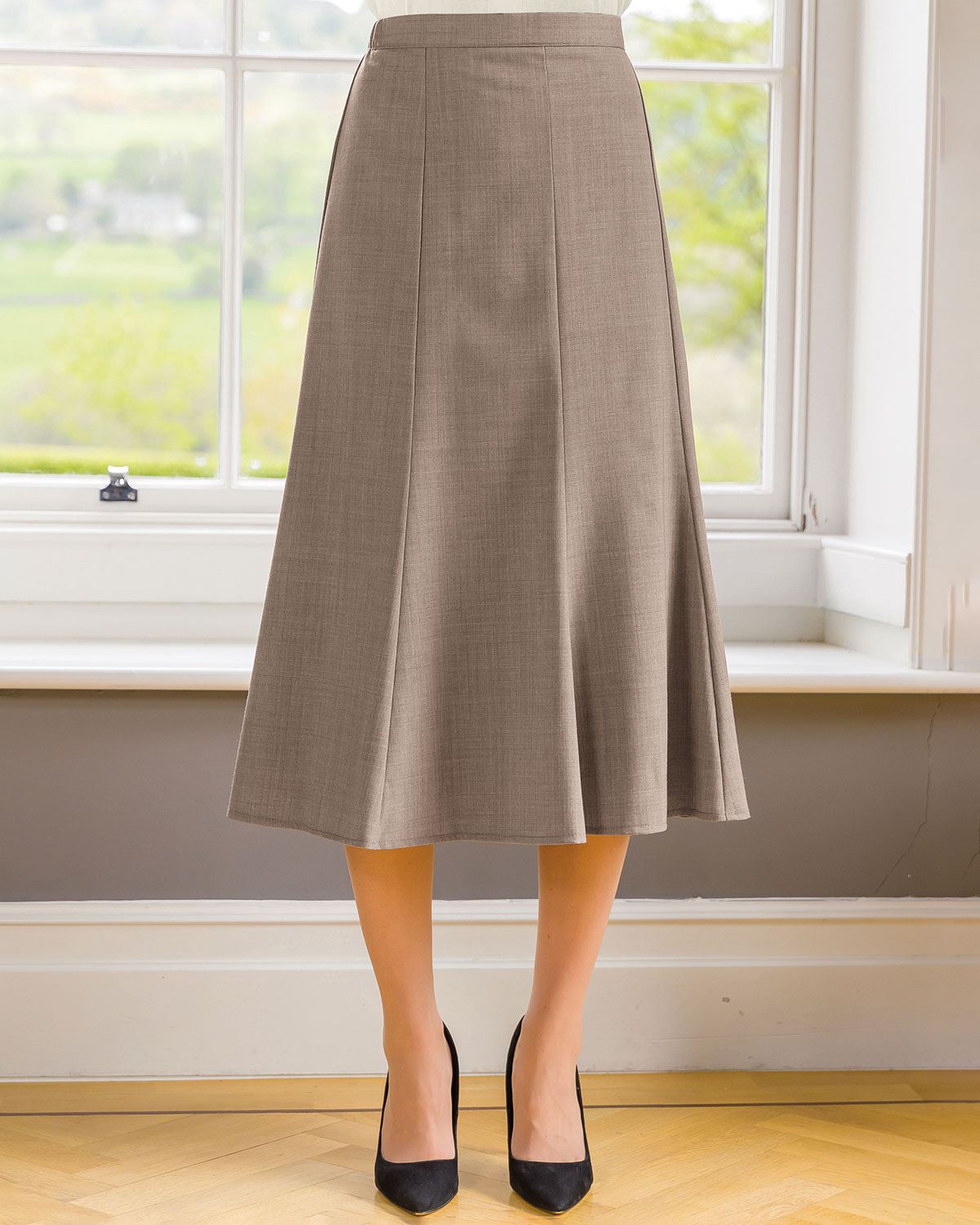 Sandown Skirt - Tawny - Country Collection