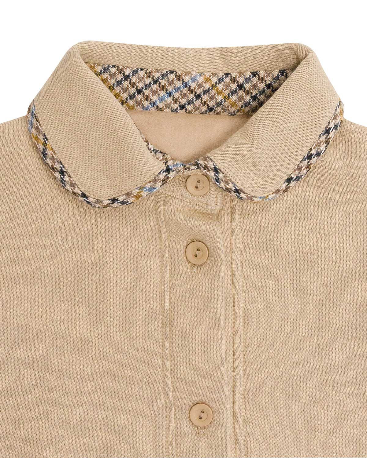 Camden Ladies Trimmed Fleece Leisure Cardigan - Image 2 - Country Collection