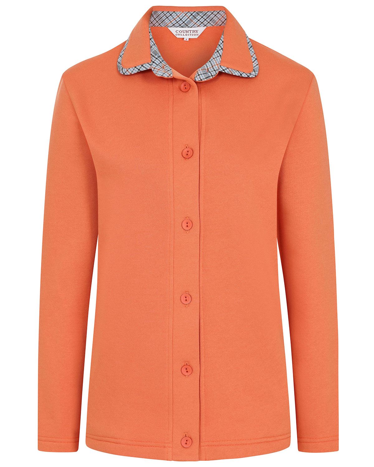 Torquay Trimmed Fleece Ladies Leisure Cardigan - Image 2 - Country Collection
