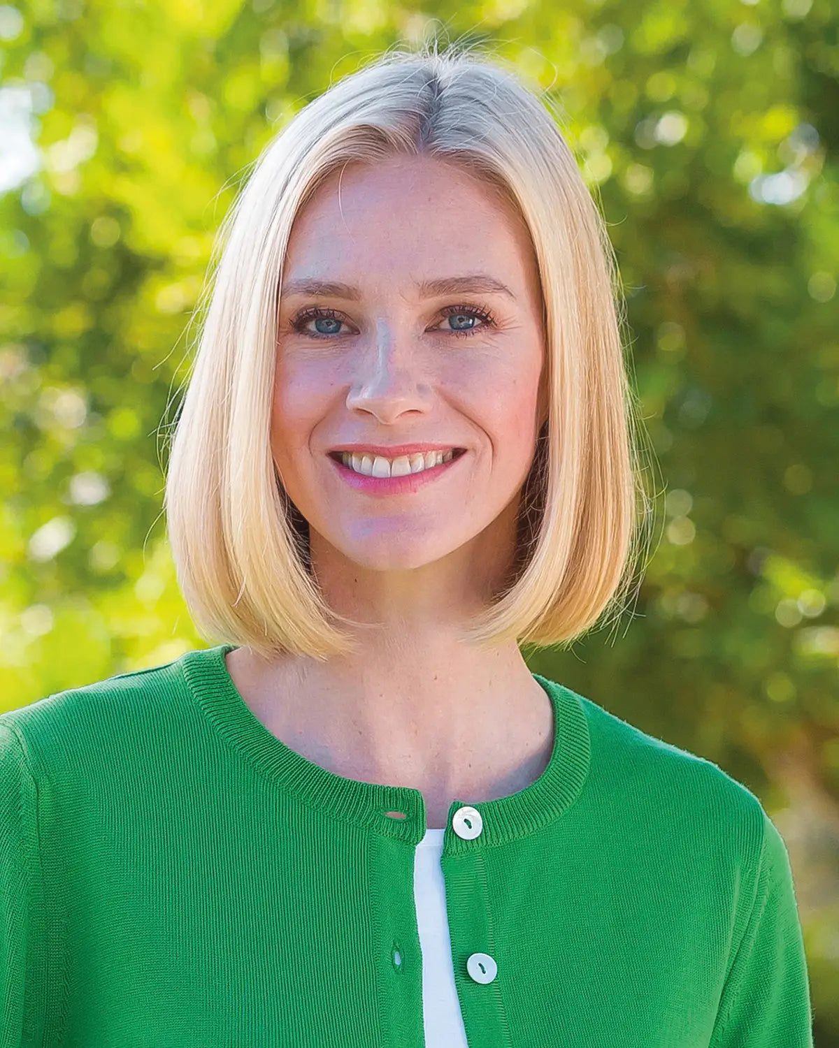 Ladies’ Pure Merino Wool Short Cardigan – Watercress