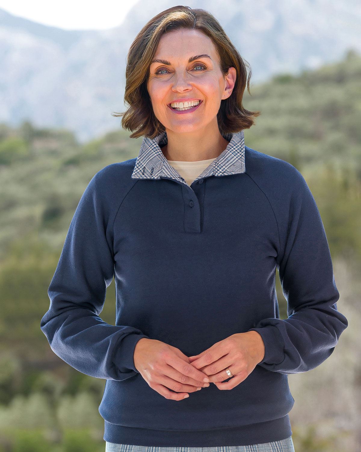 Rimini Leisure Sweatshirt - Navy - Country Collection