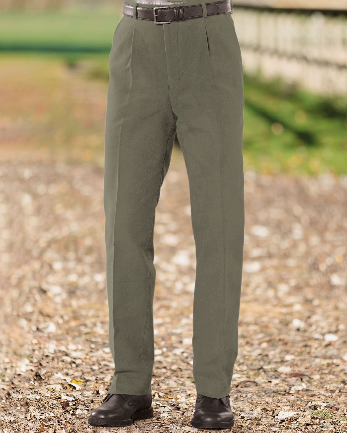 Moleskin Trousers  Mens - Lovat - Country Collection