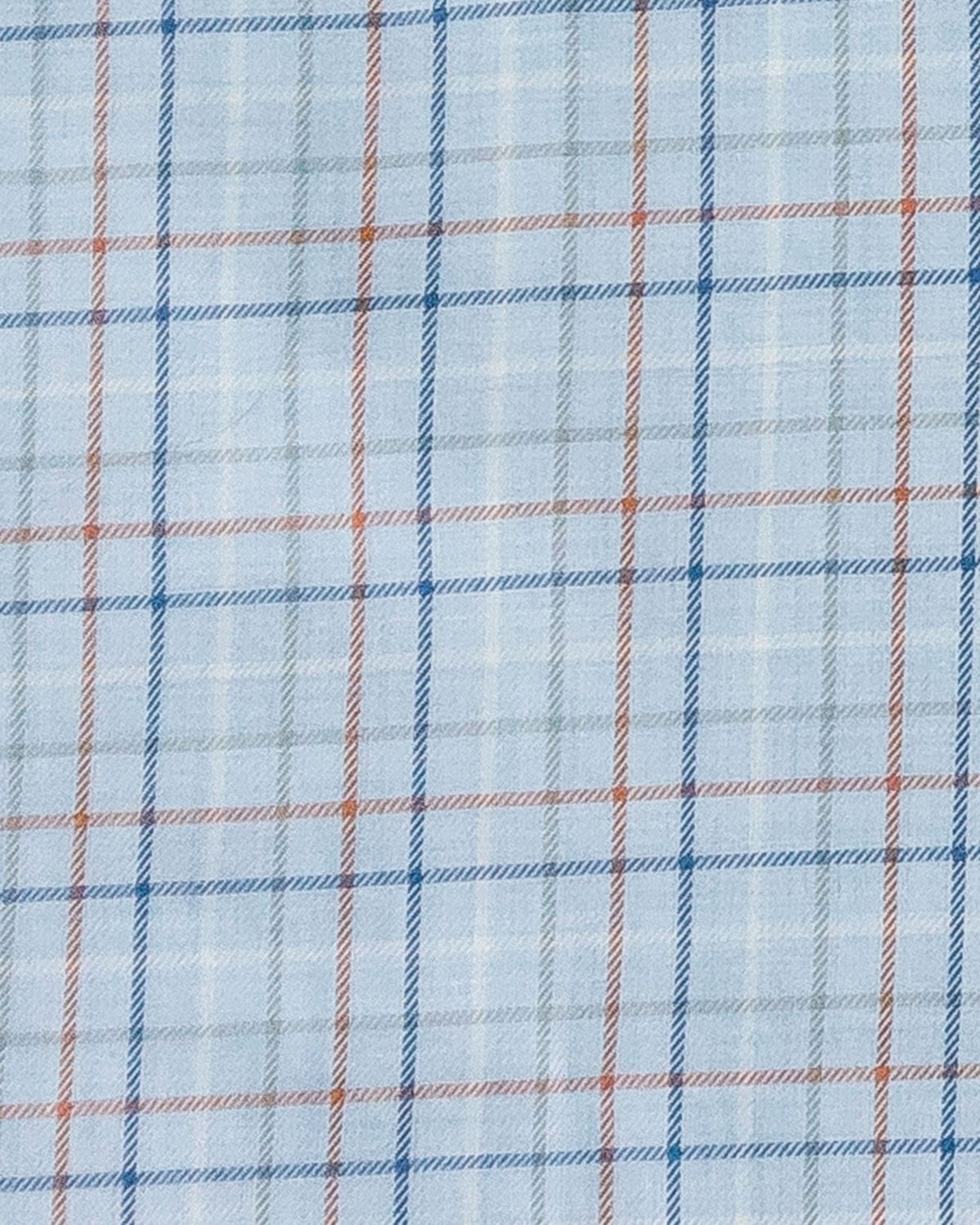 Leicester Tattersall Check Cotton & Wool Shirt  - Image 2 - Country Collection