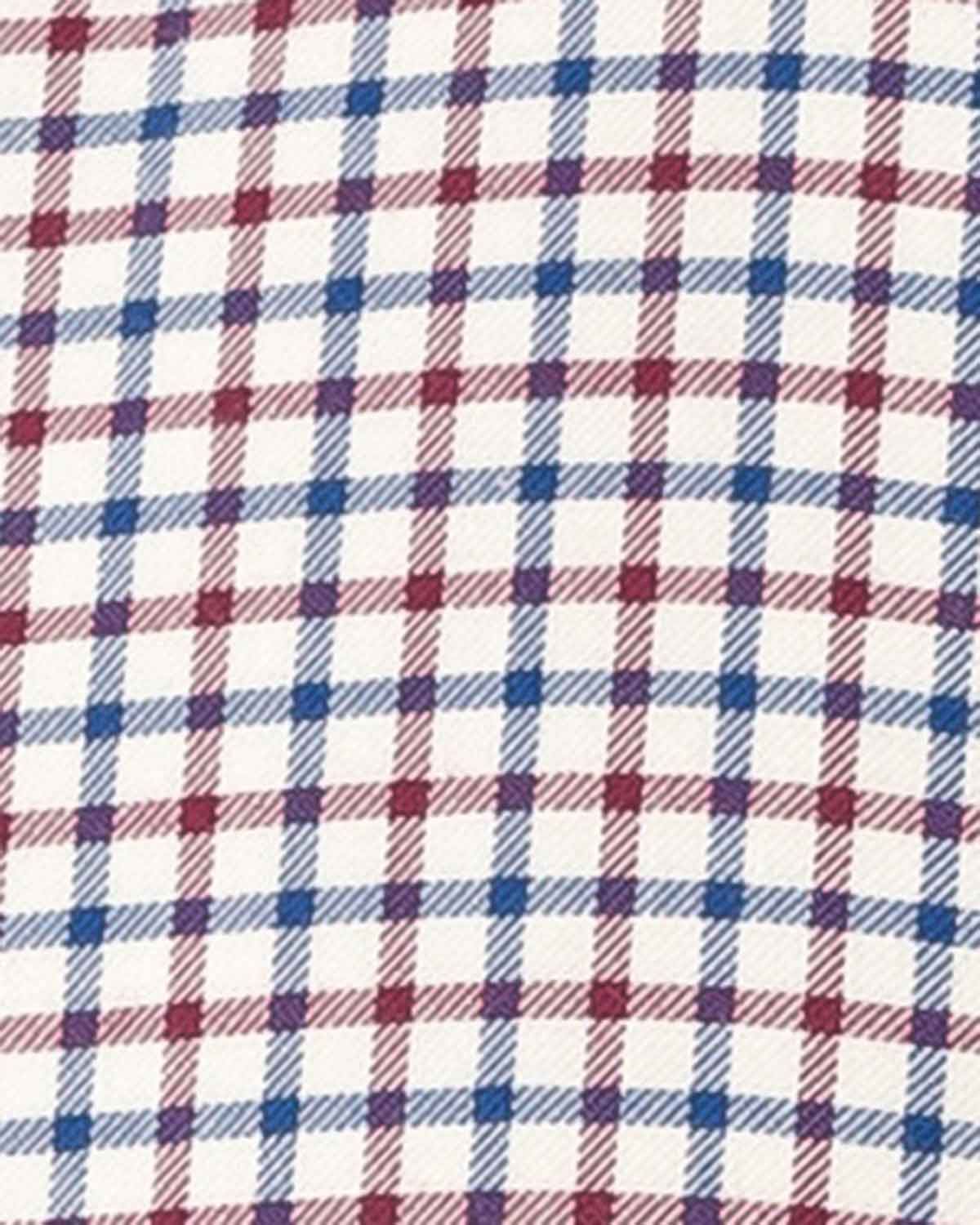 Sussex Tattersall Check Cotton & Wool Shirt  - Image 2 - Country Collection