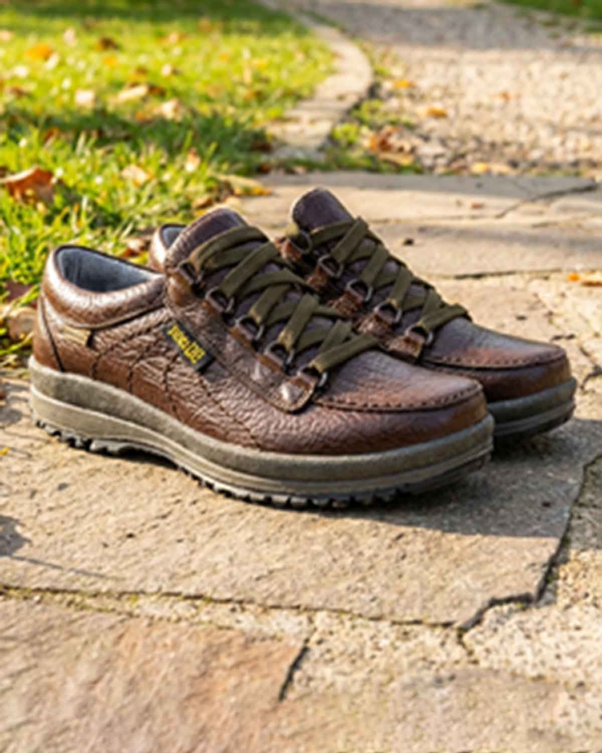 Grisport Waterproof Walking Shoe - Brown - Country Collection