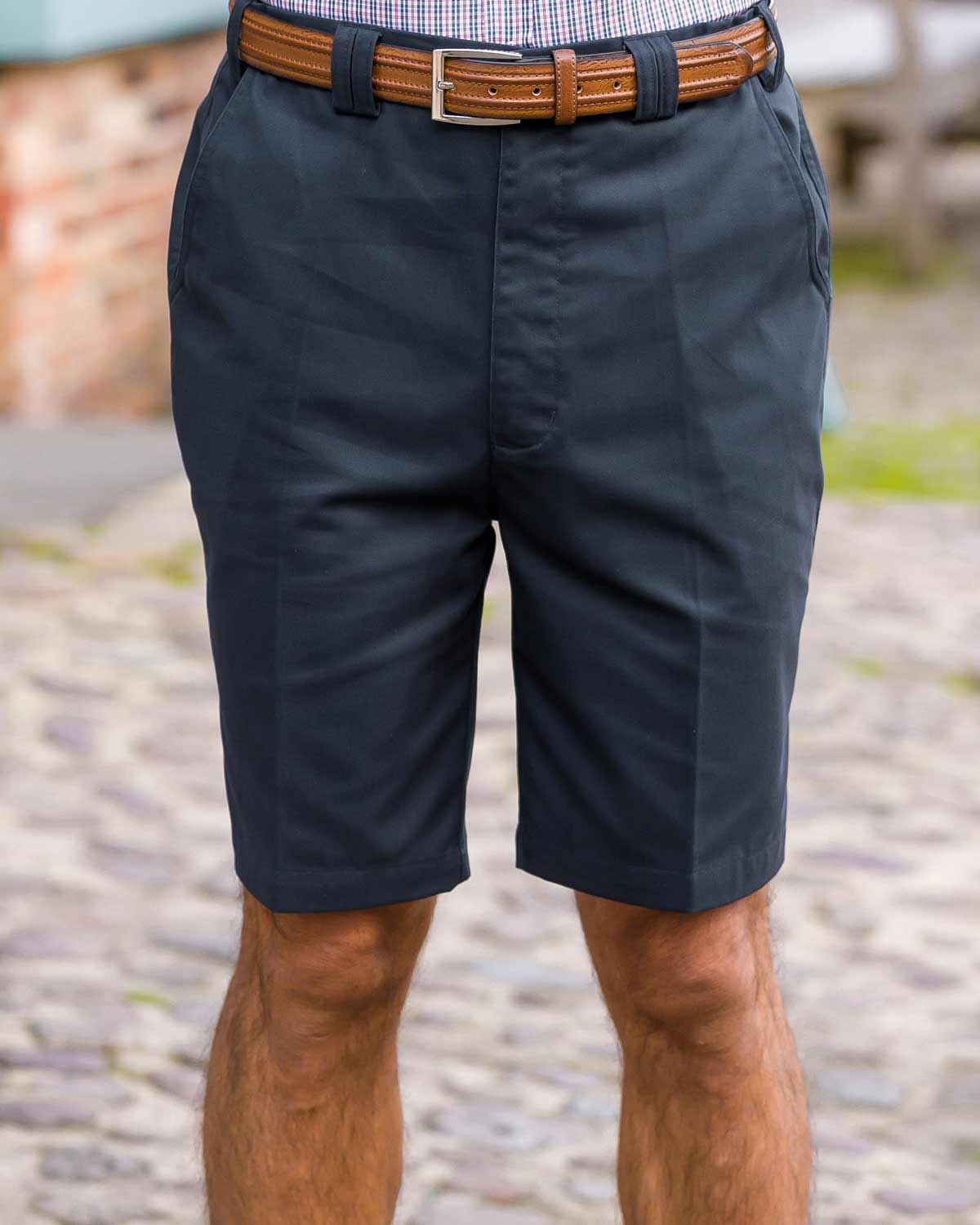 Expandaband Waist Shorts - Navy - Country Collection