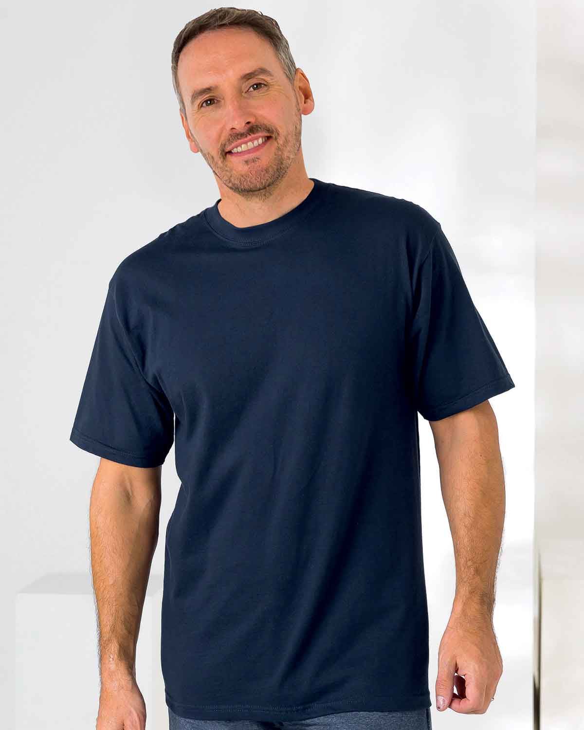 Crew Neck T Shirt - Navy - Country Collection