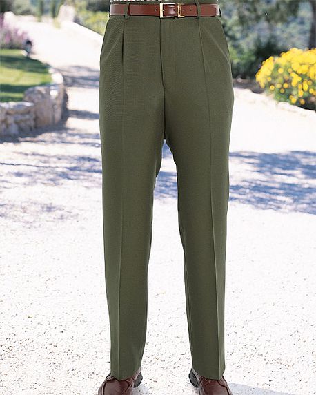 Formal Trousers Cavalry Twill - Green - Country Collection