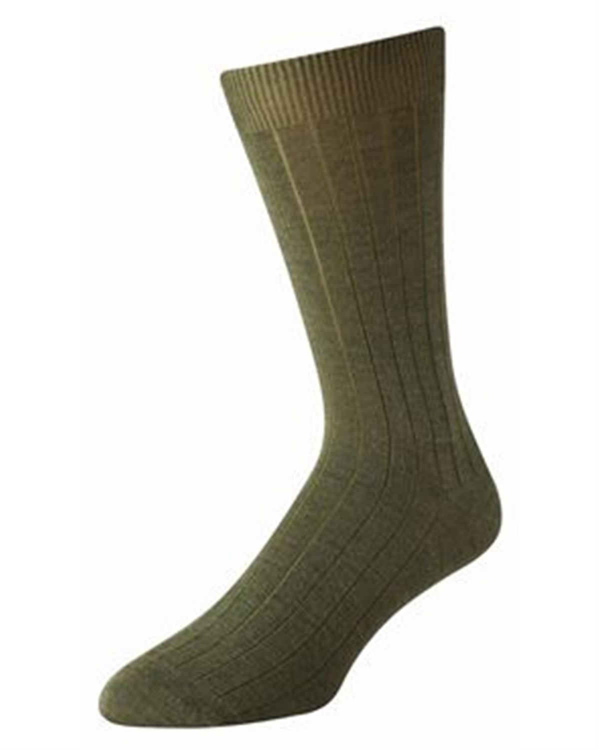 Viyella Ankle Socks - Green - Country Collection