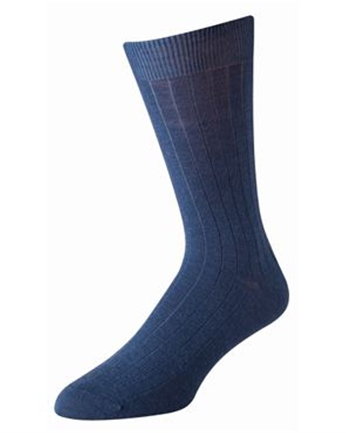 Viyella Ankle Socks - Blue - Country Collection