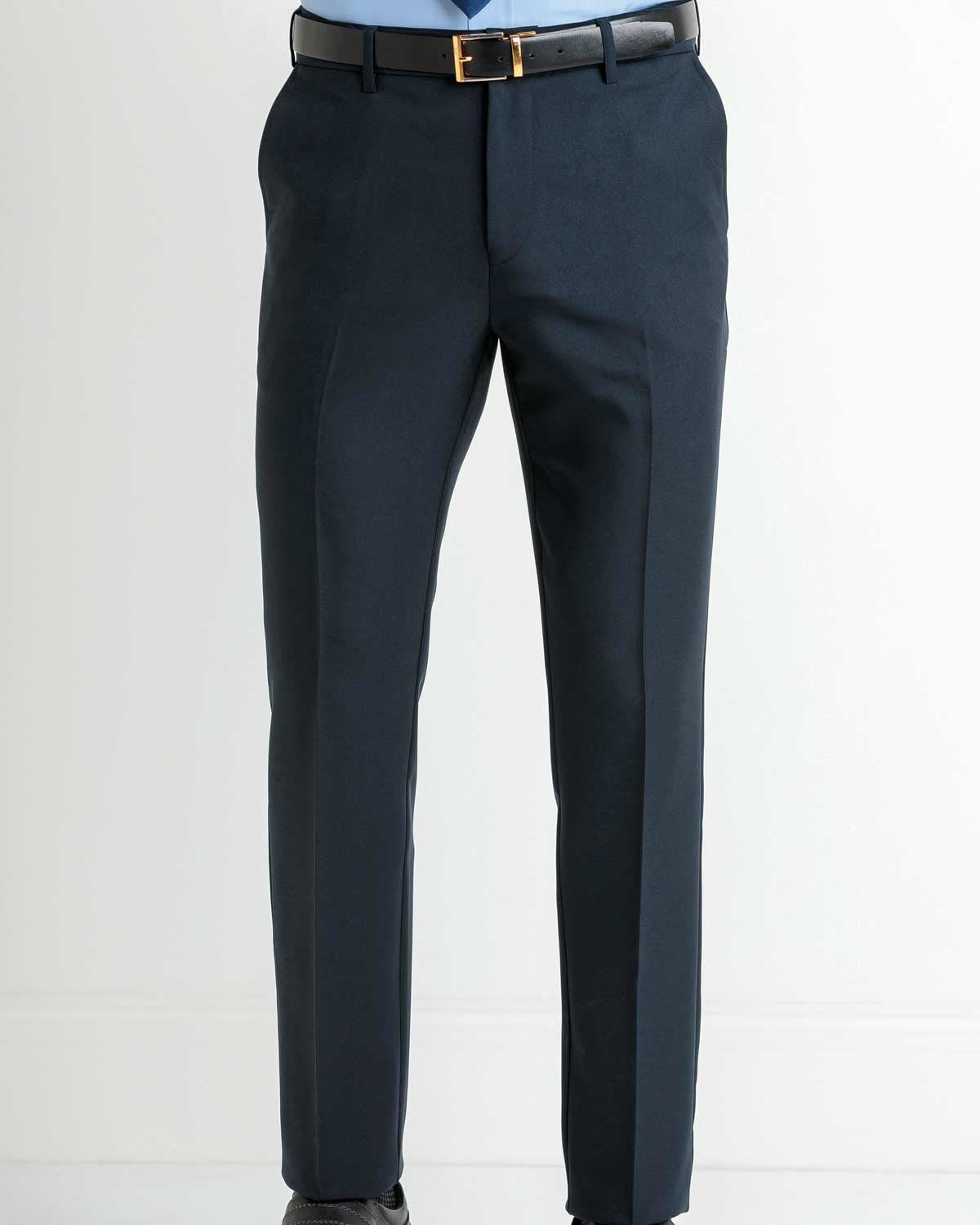 Farah Flexi Waist Trousers - Navy - Country Collection