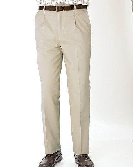 Cotton Chino Trousers - Stone - Country Collection