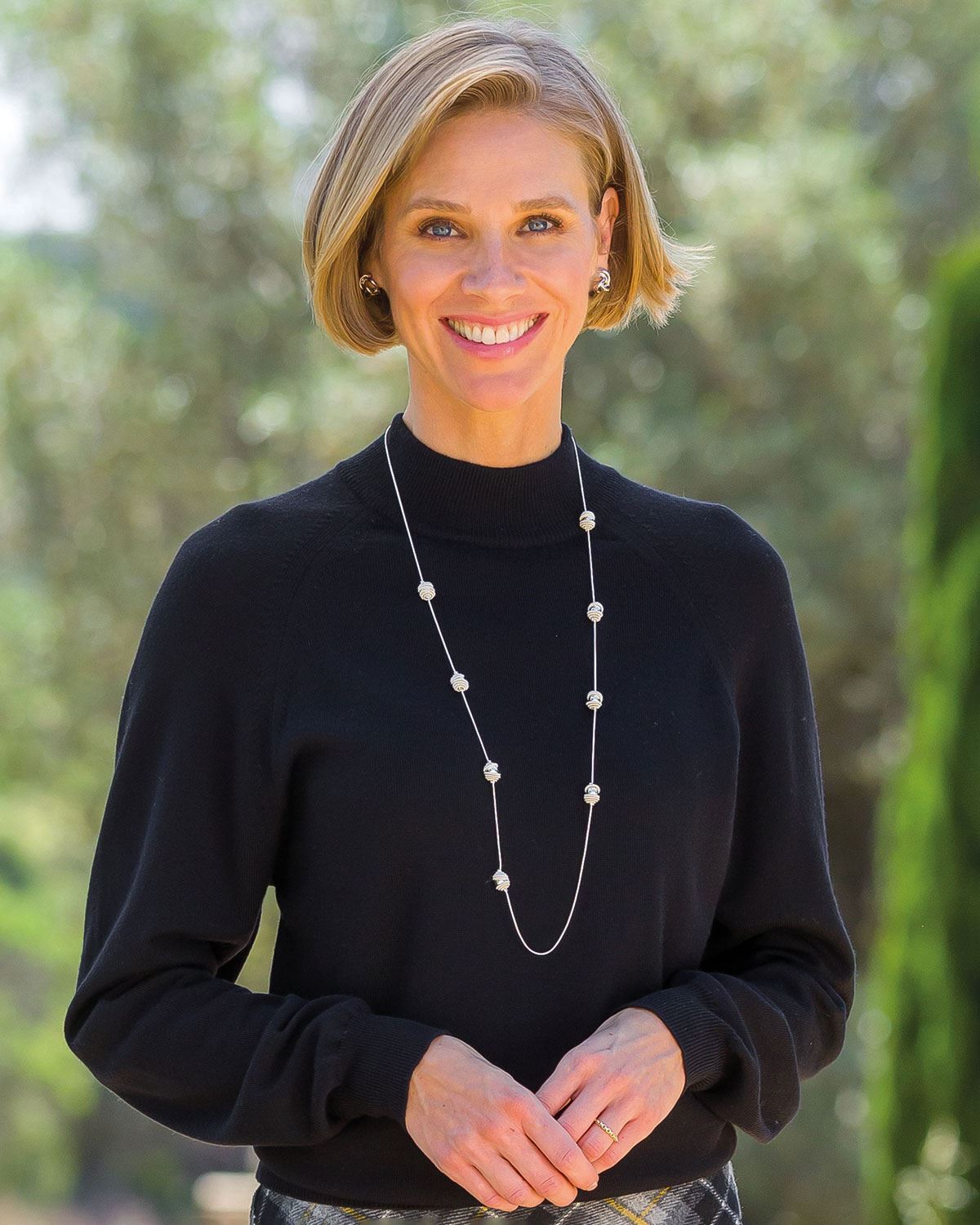 Merino Wool Turtle Neck Jumper - Black - Country Collection