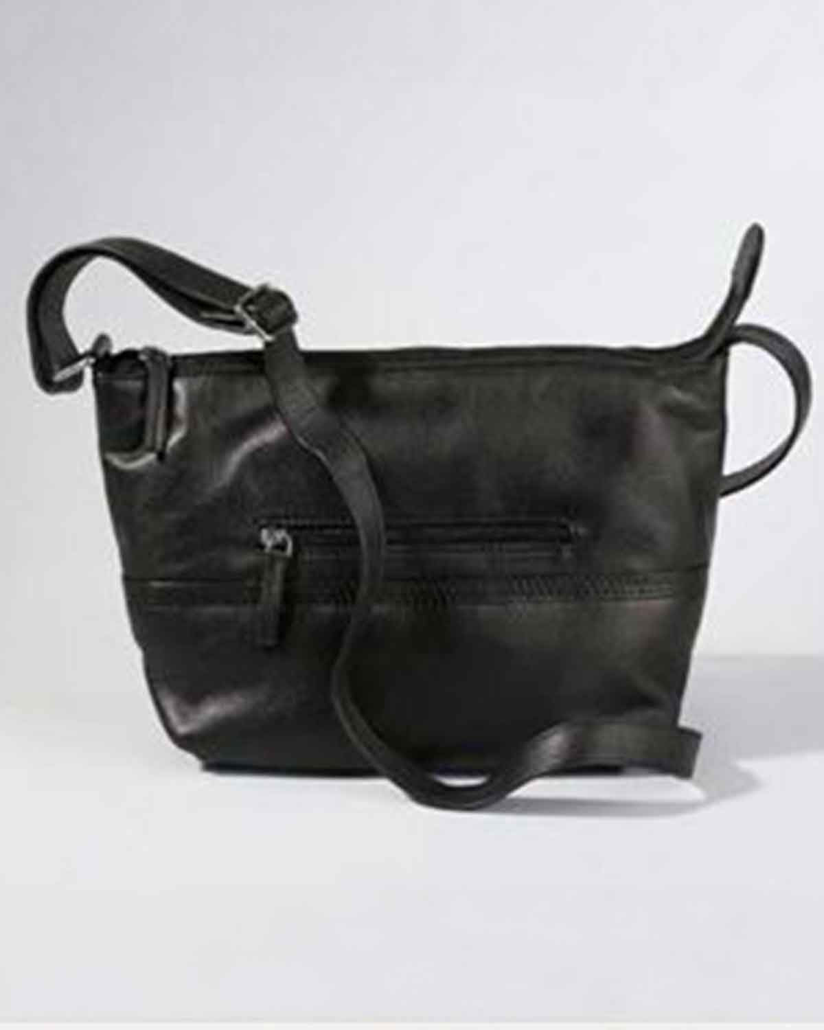 Soft Leather Bag - Black - Country Collection