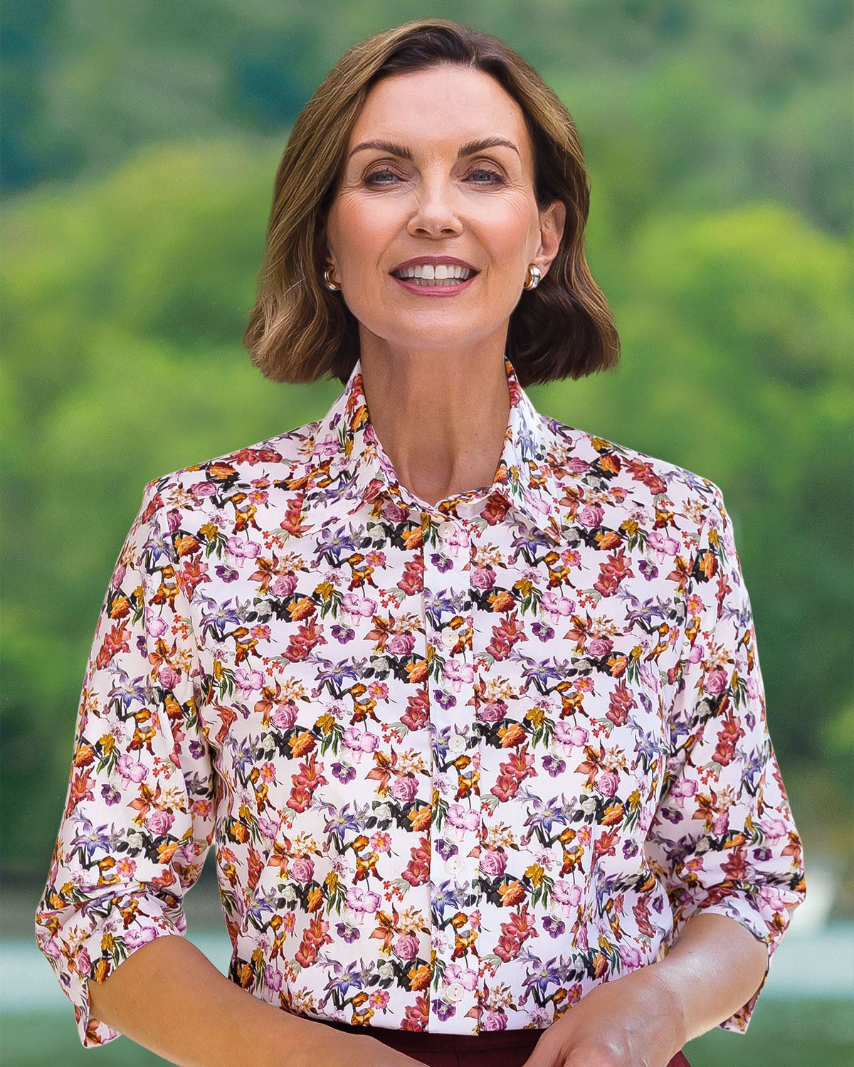 Kerry Floral Pure Cotton Blouse - Country Collection