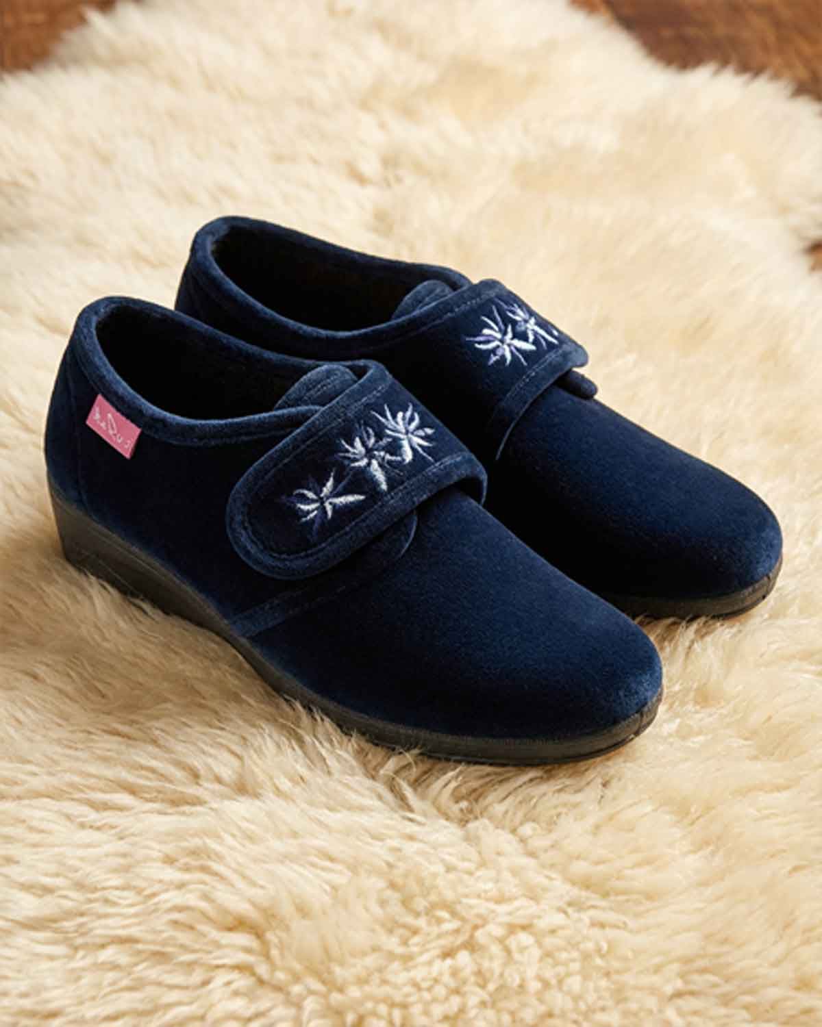 Lunar Paula Slipper - Blue - Country Collection
