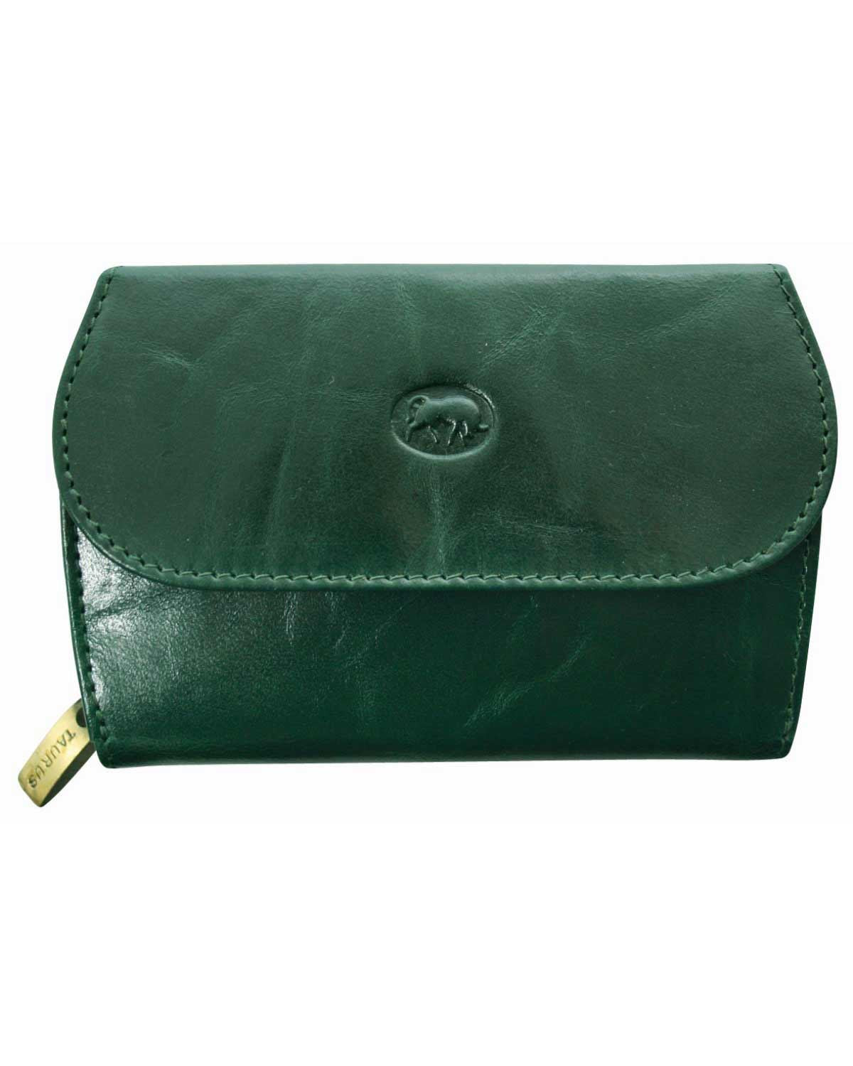 Leather Purse - Green - Country Collection
