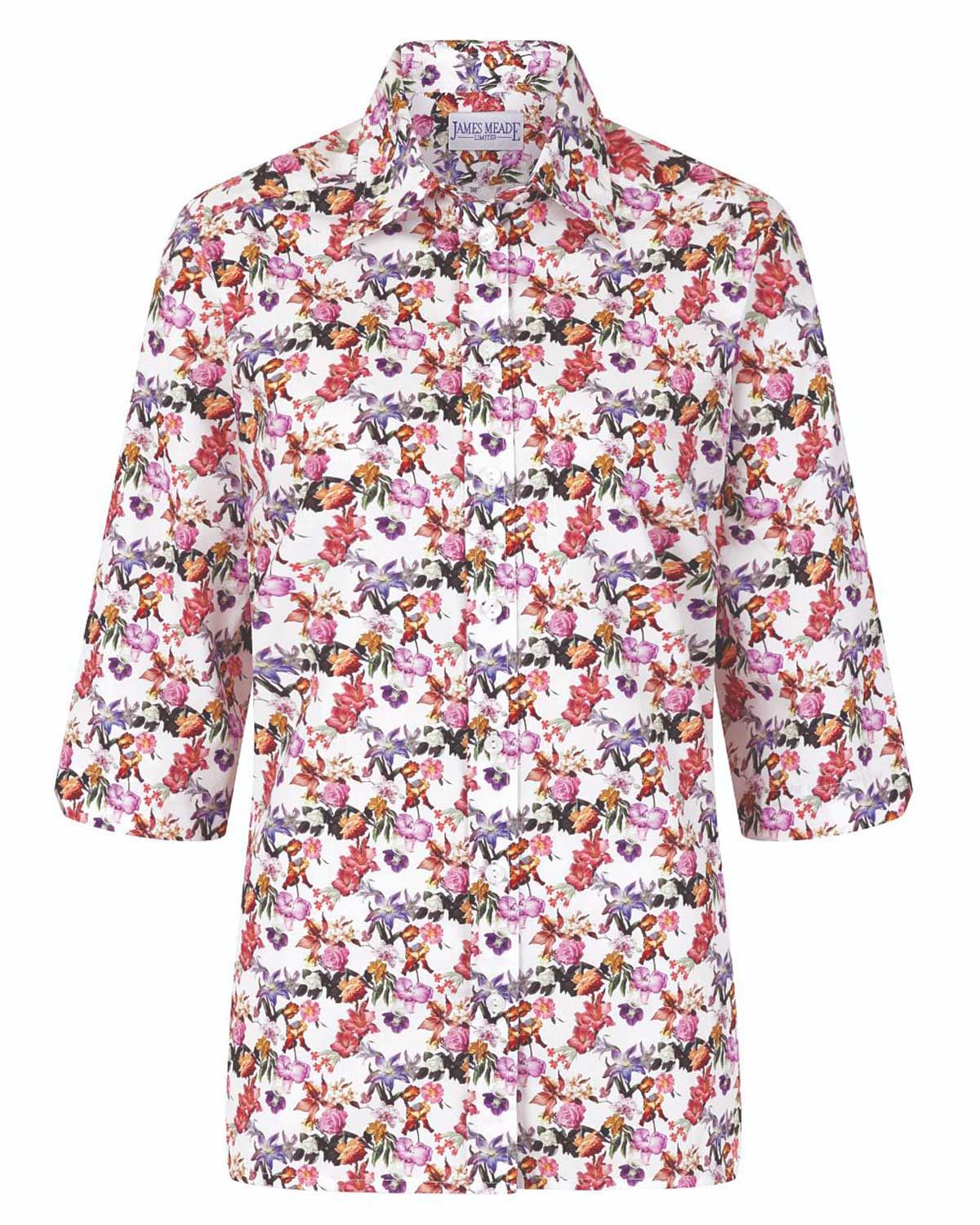 Kerry Floral Pure Cotton Blouse - Image 2 - Country Collection