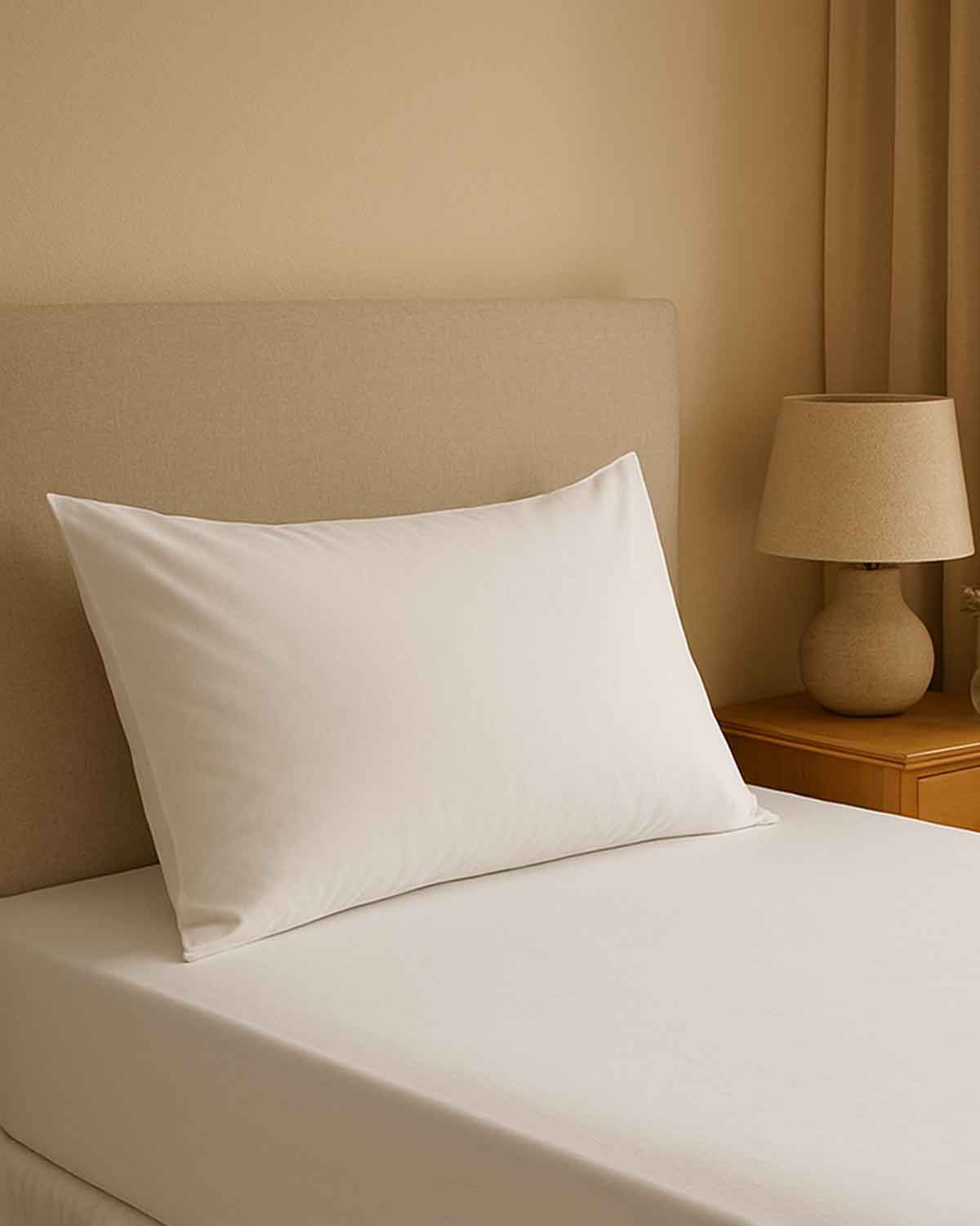Easycare Polycotton Bed Linen - White - Country Collection