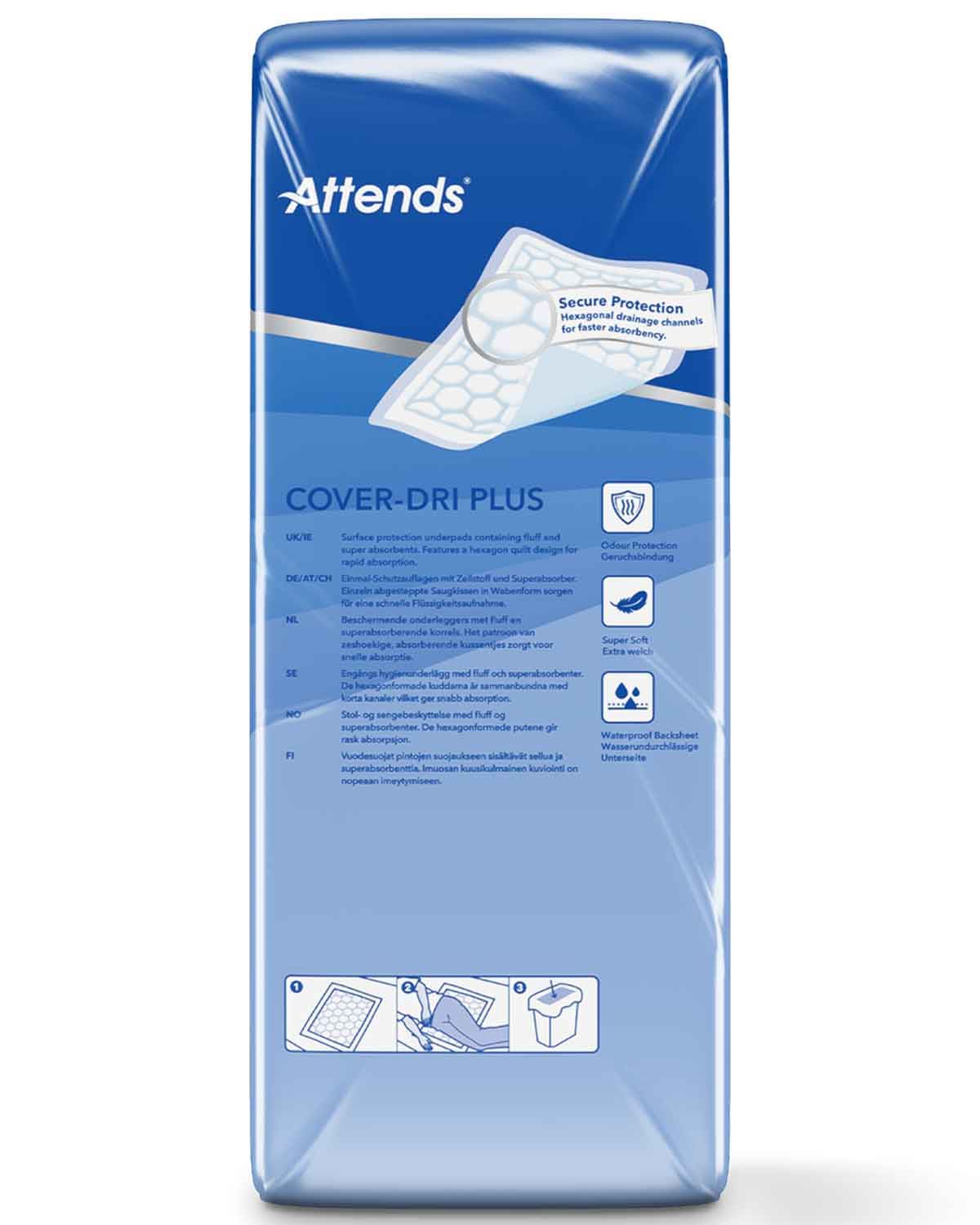 Attends Cover Dri Plus Disposable Bed Pad - Image 3 - Country Collection
