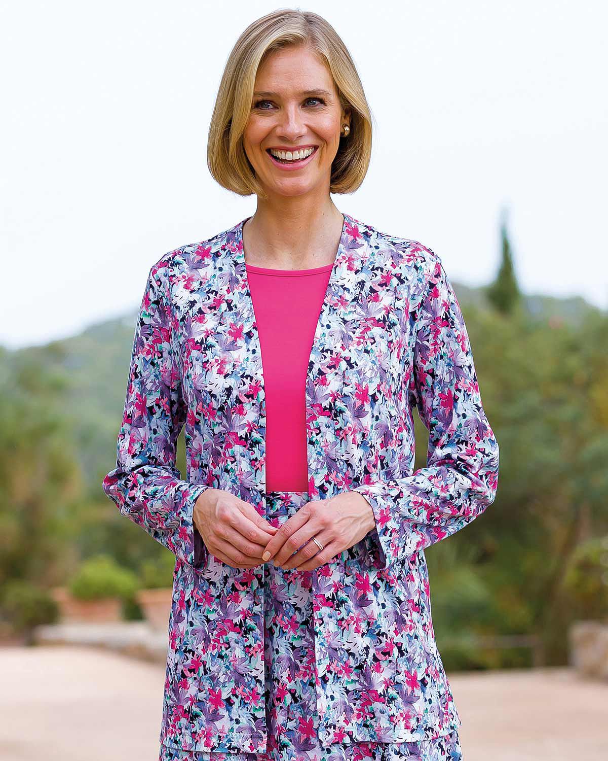 Lacey Edge to Edge Cardigan - Country Collection