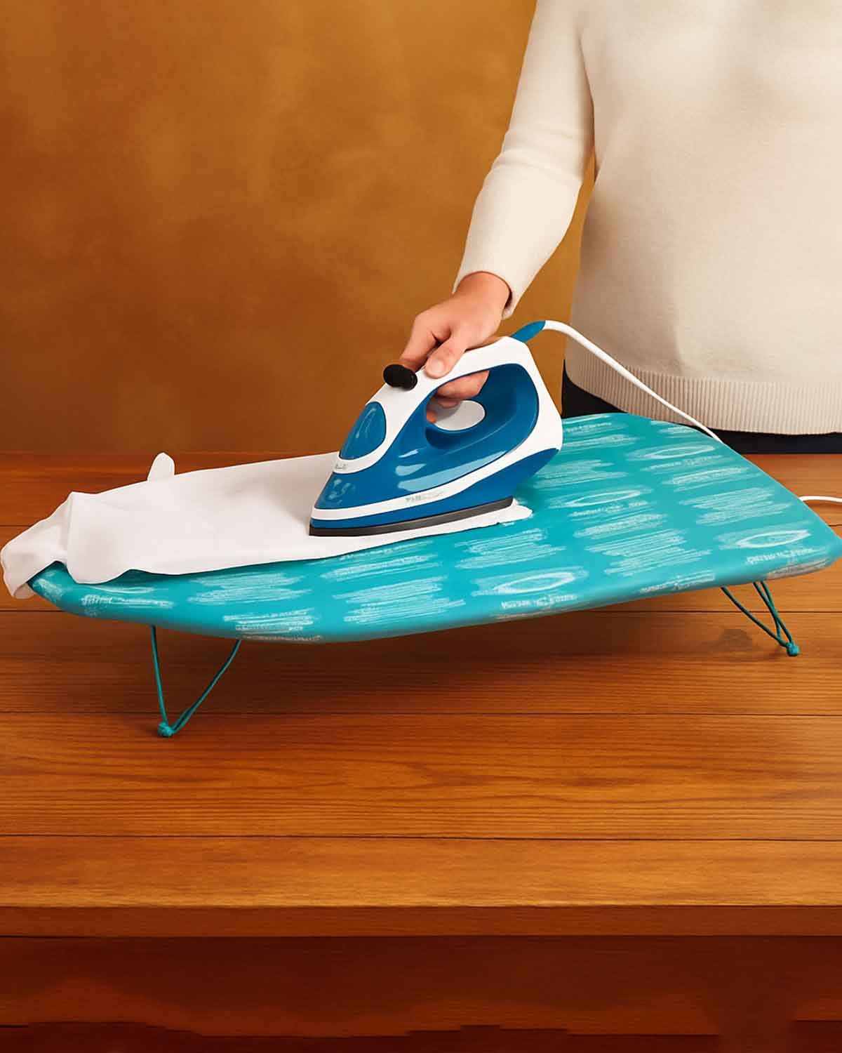 Compact Table Top Ironing Board - Country Collection