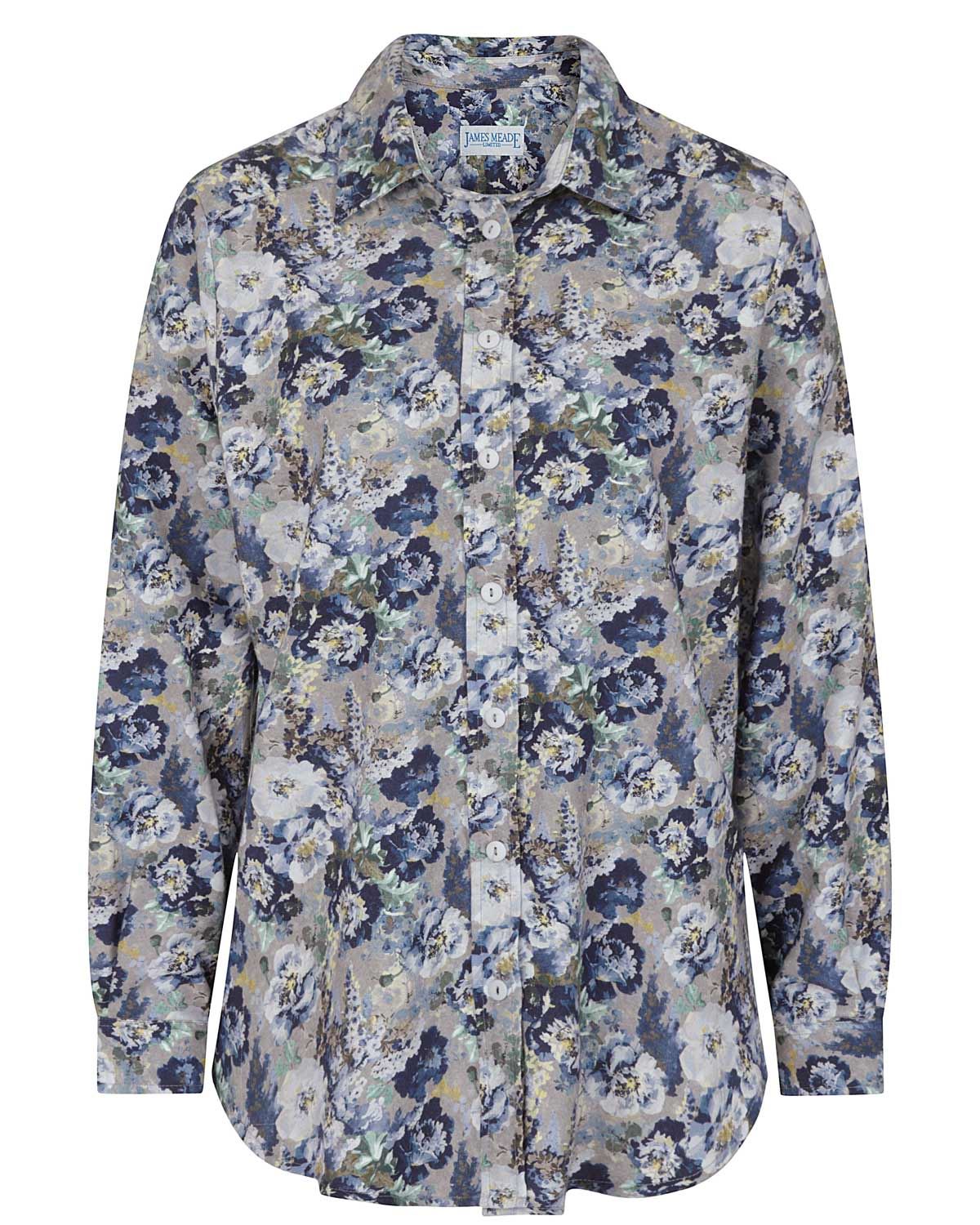 Margaret Cotton Mix Floral Blouse - Country Collection